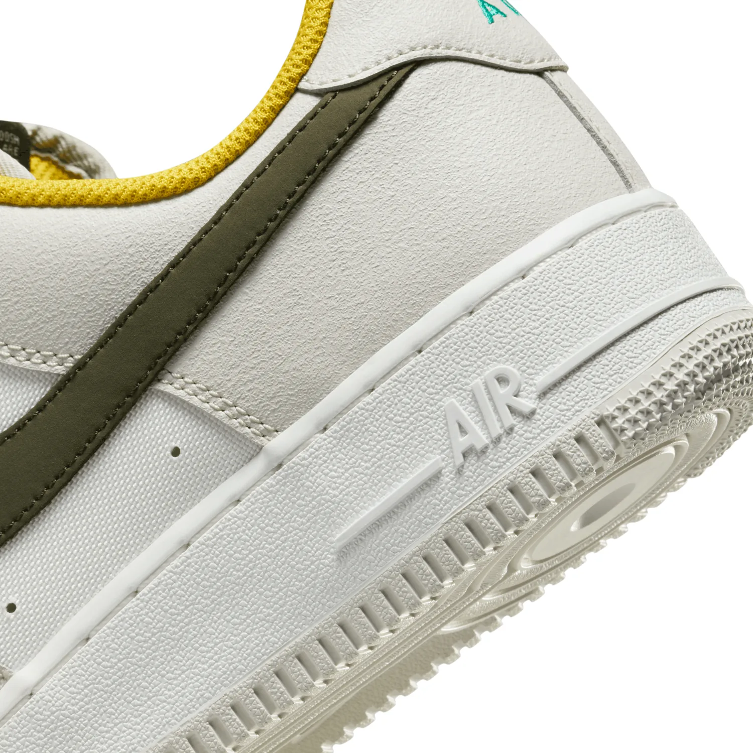 Nike Air Force 1 Low Premium Light Bone Cargo Khaki image 8