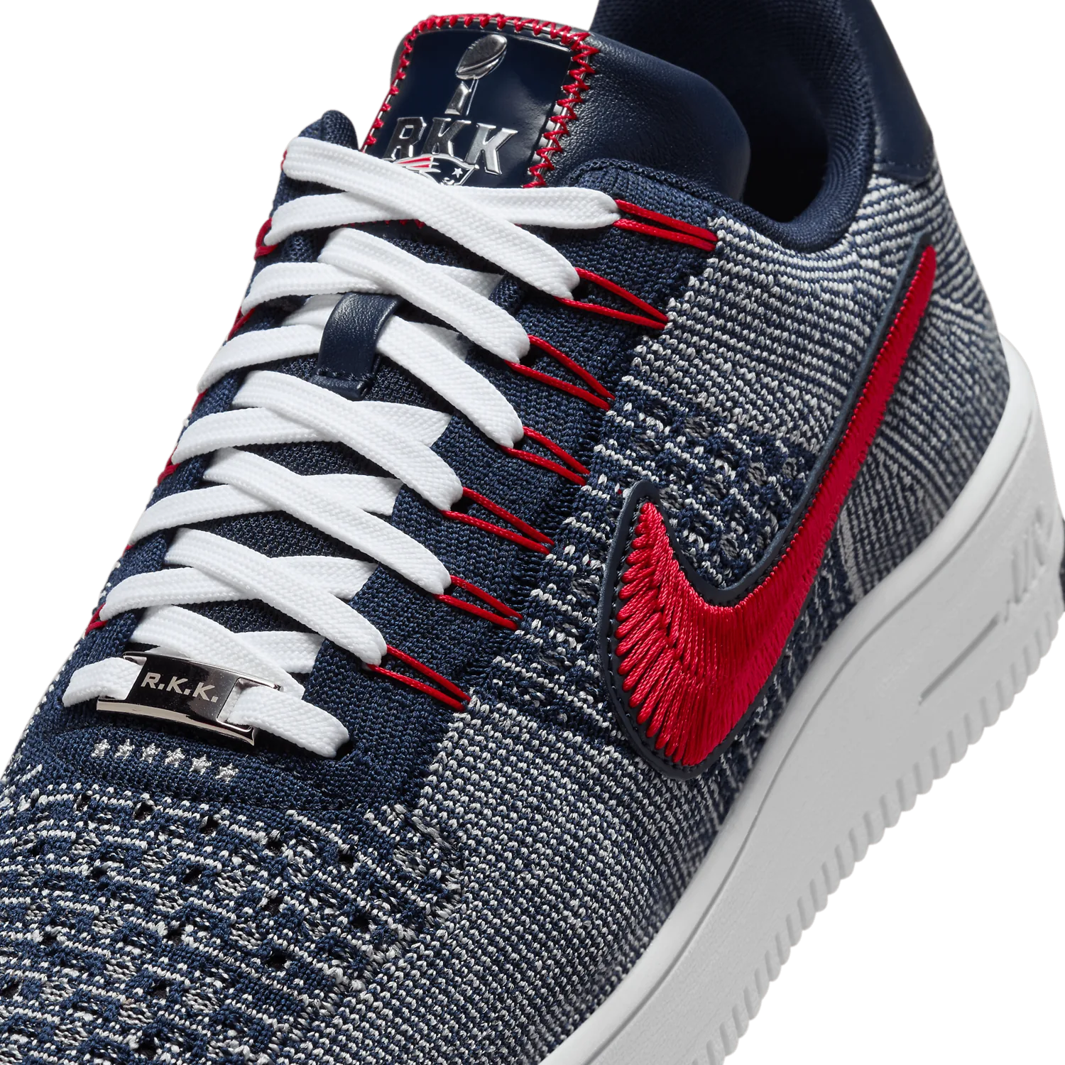 Nike Air Force 1 Ultra Flyknit Low New England Patriots 30th Anniversary image 5
