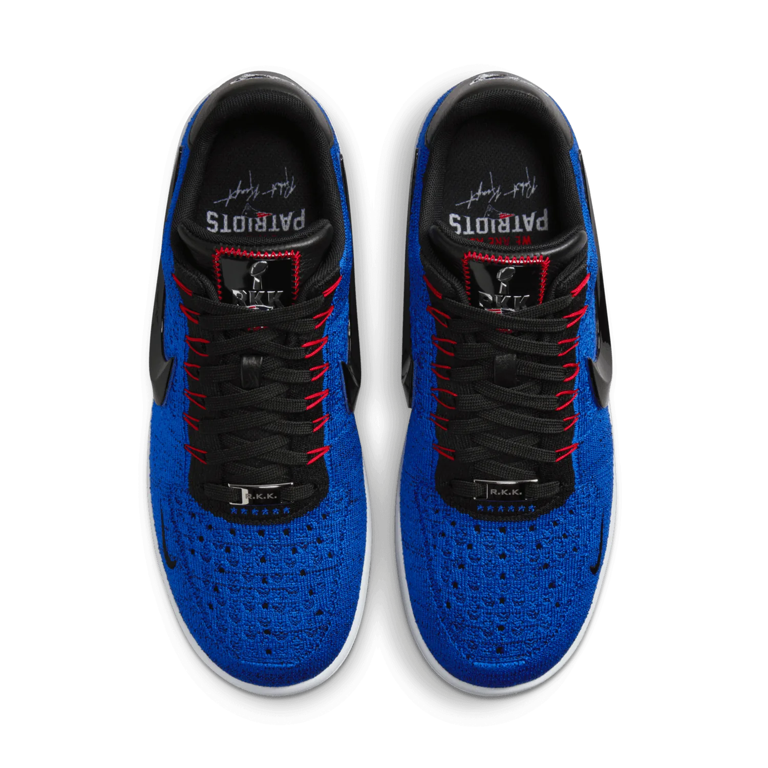 Nike Air Force 1 Ultra Flyknit Patroits Robert Kraft Game Royal (2023) image 5