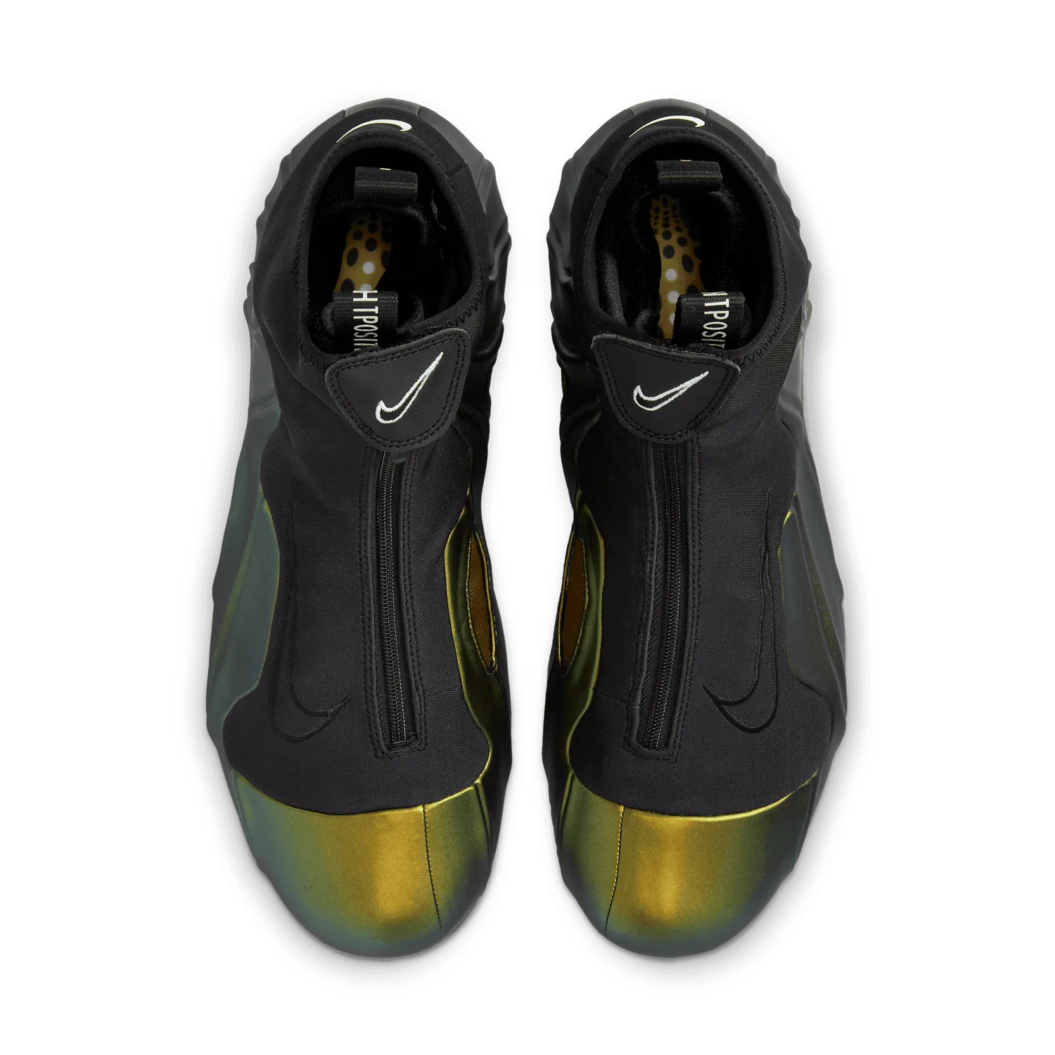 Nike Air Flightposite Metallic Gold (2024) image 3