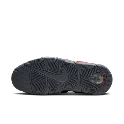 Nike Air More Uptempo Low Dark Grey Light Crimson