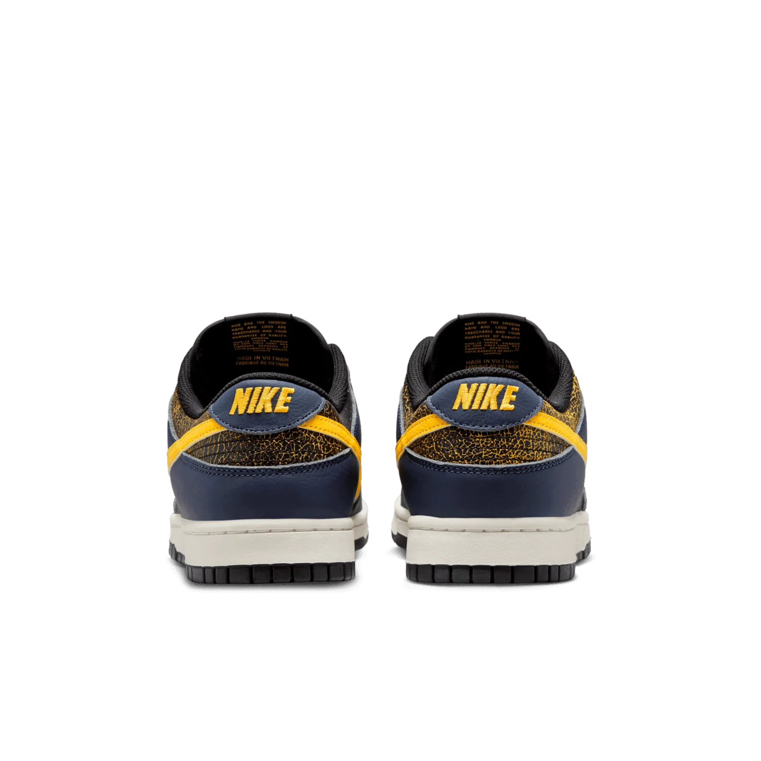 Nike Dunk Low Black Michigan image 4