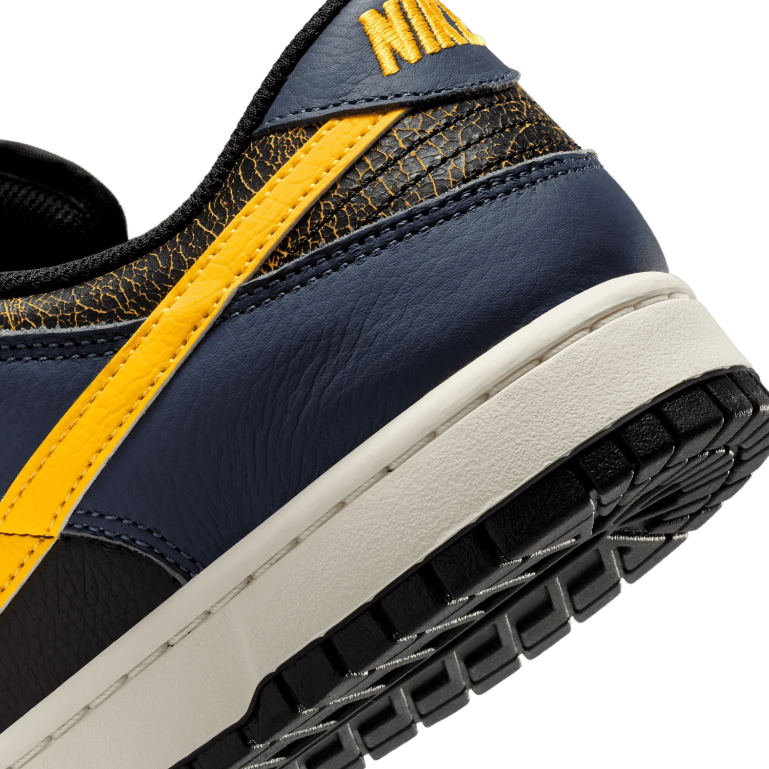 Nike Dunk Low Black Michigan image 6