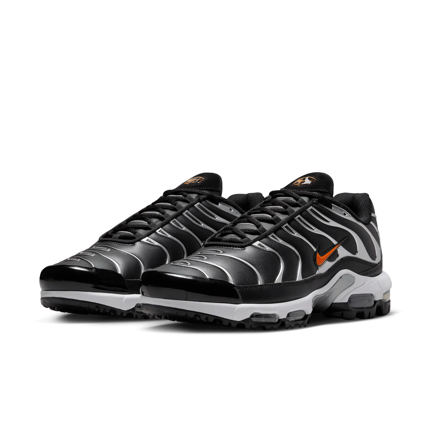 Nike Air Max Plus Golf Black Metallic Silver image 12