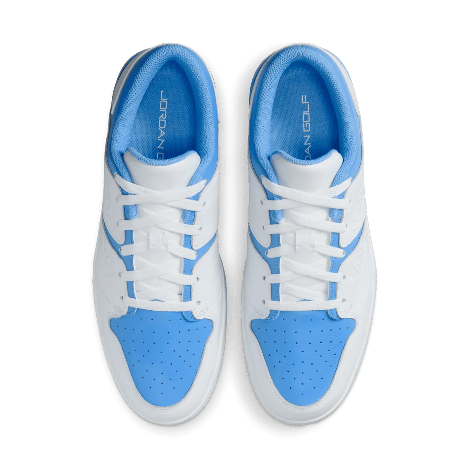 Air Jordan Nu Retro 1 Low Golf White University Blue image 3
