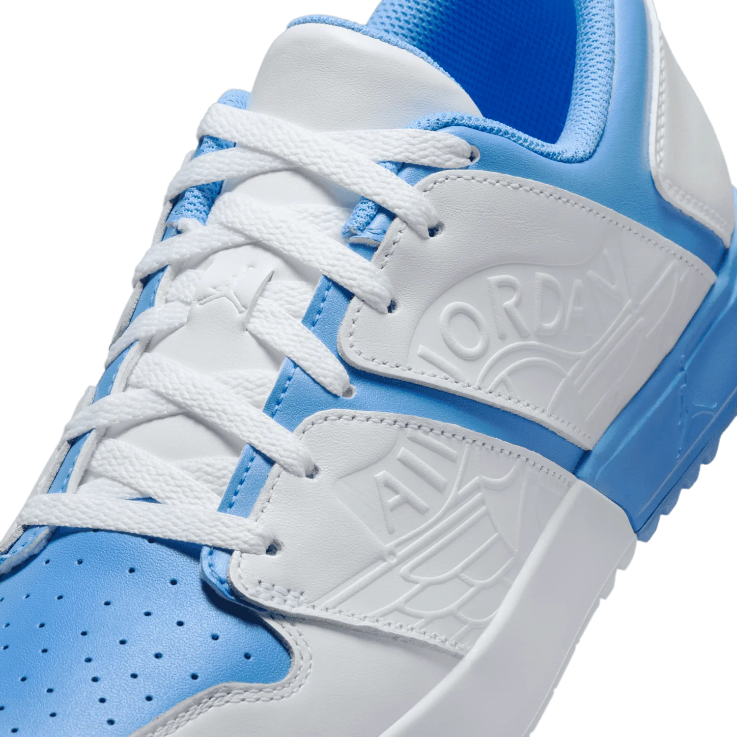 Air Jordan Nu Retro 1 Low Golf White University Blue image 7