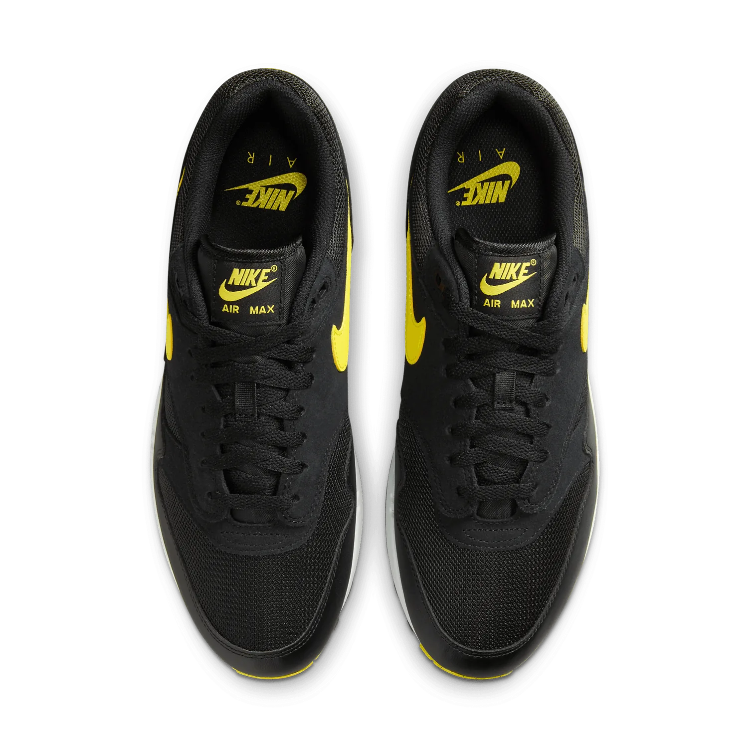 Nike Air Max 1 Black Opti Yellow image 3