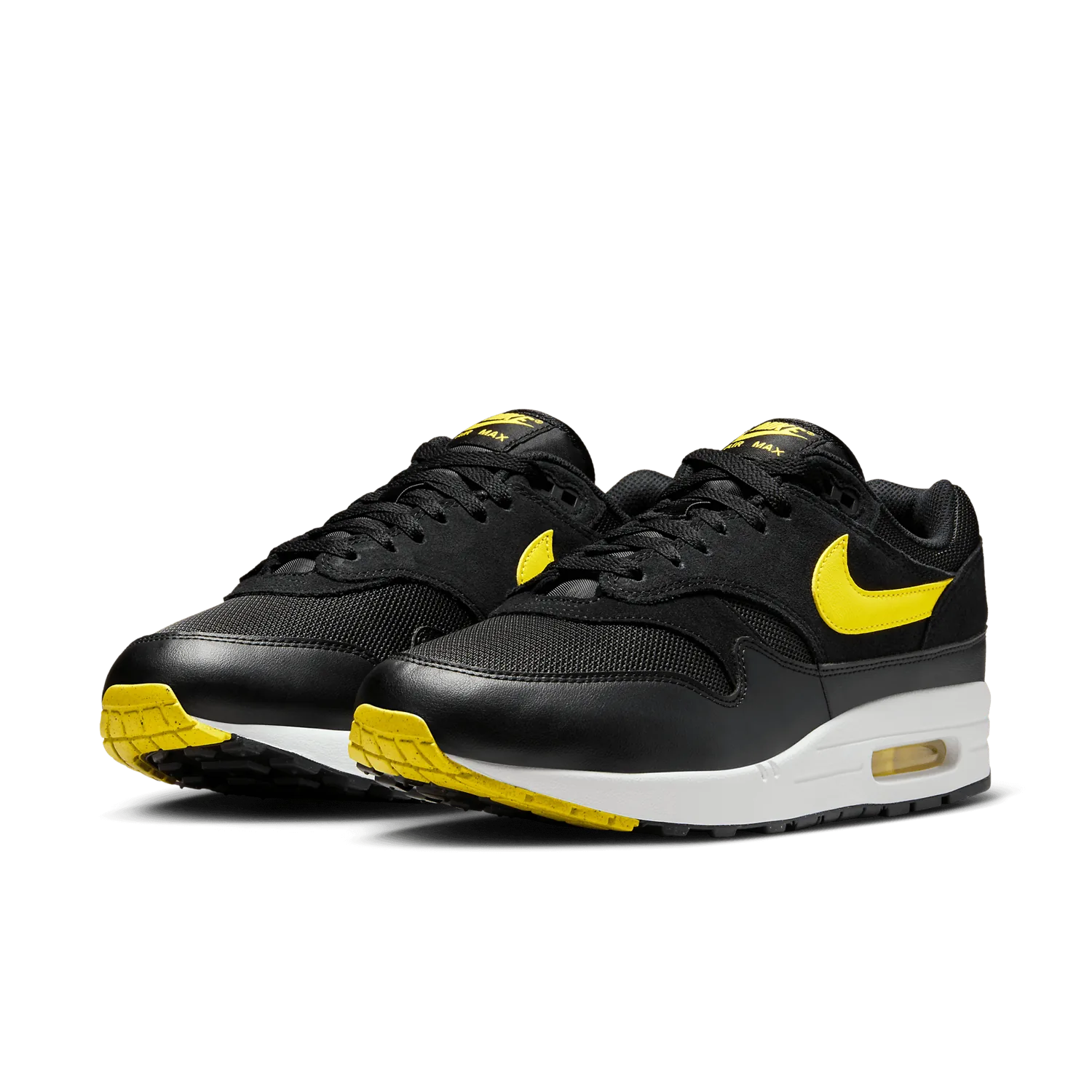 Nike Air Max 1 Black Opti Yellow image 4