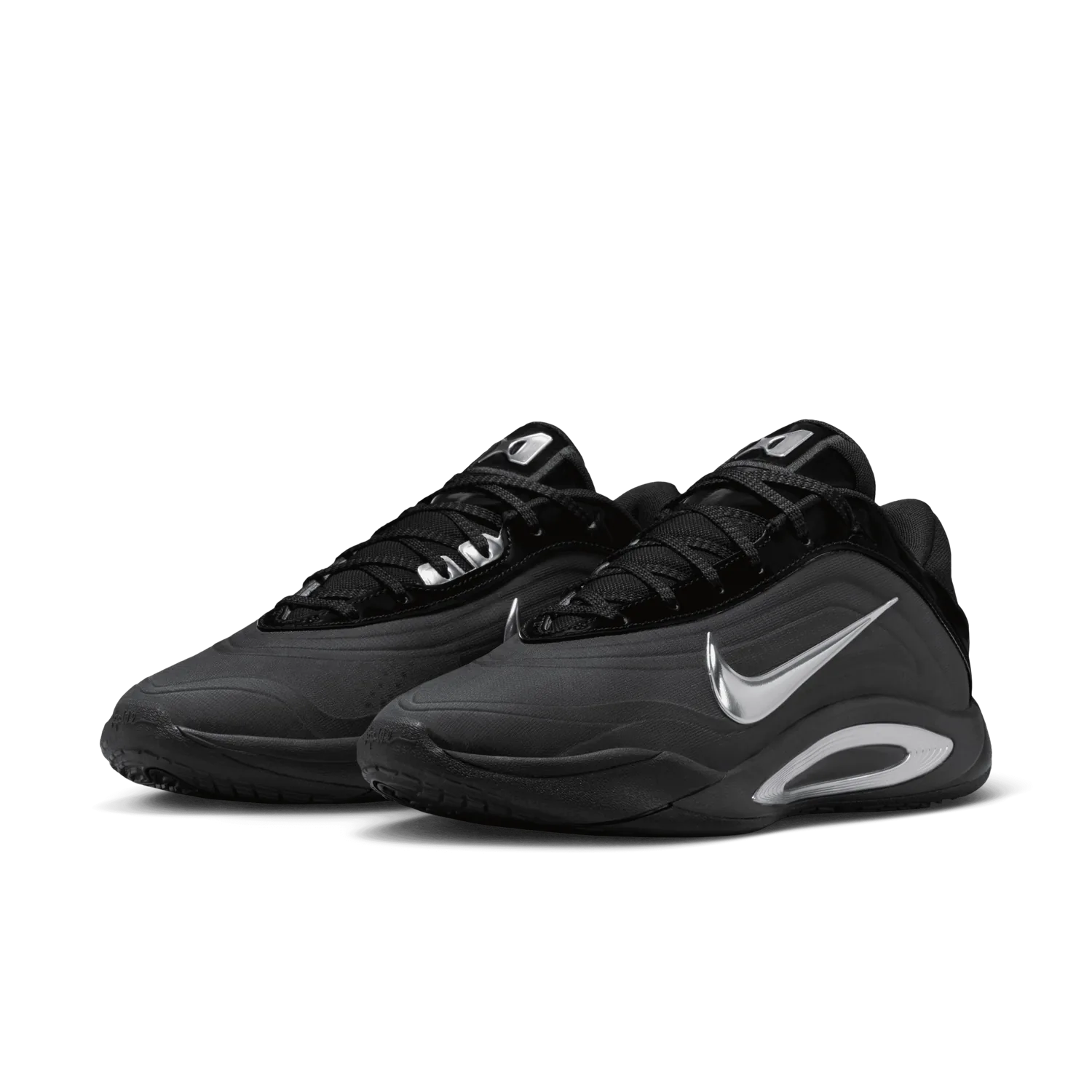 Nike A'One Black Metallic Silver image 3