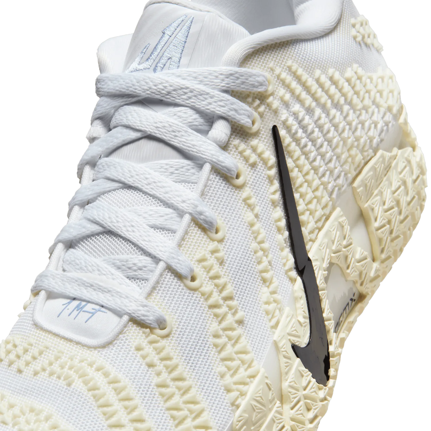 Nike Ja 3 White Black Coconut Milk image 2