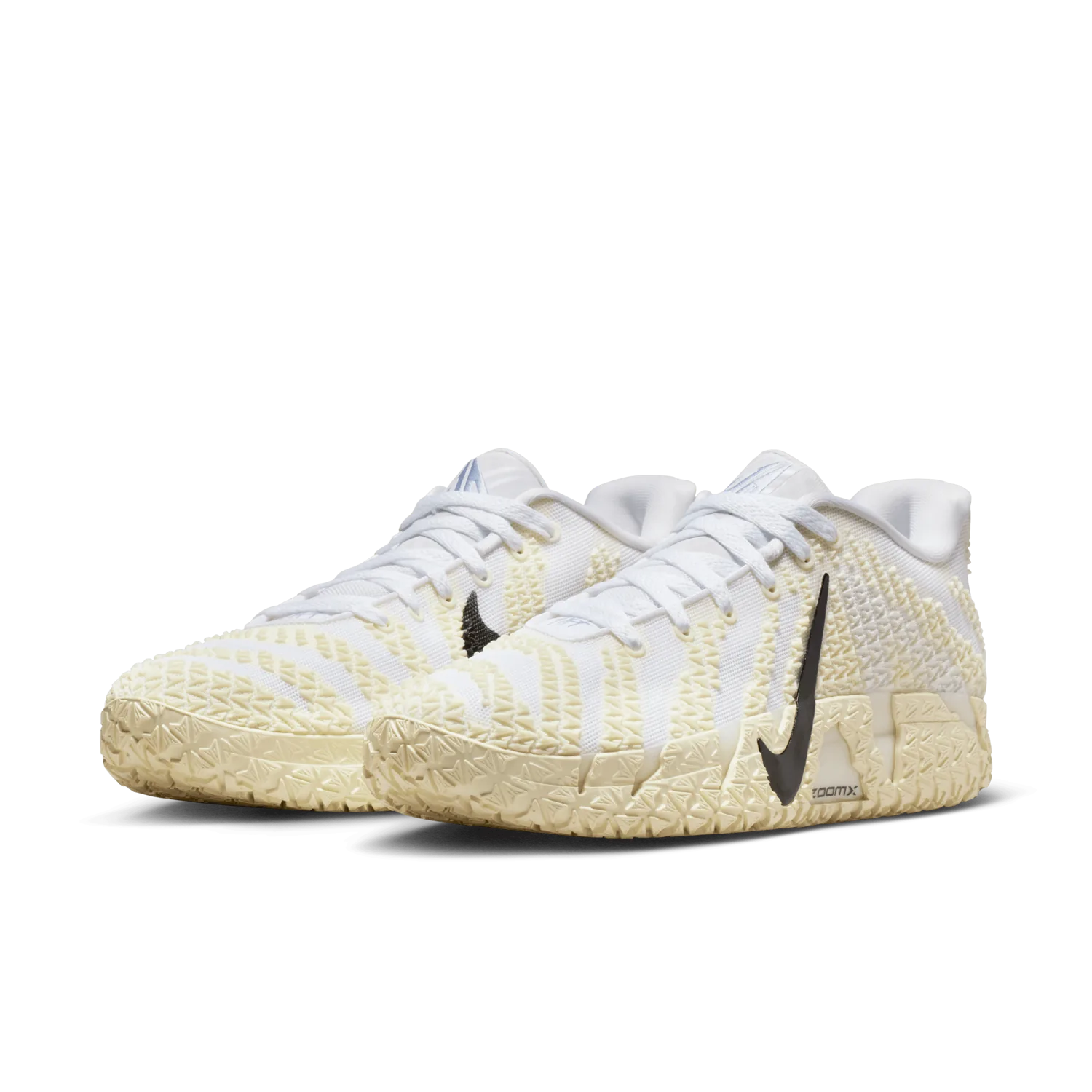 Nike Ja 3 White Black Coconut Milk image 6