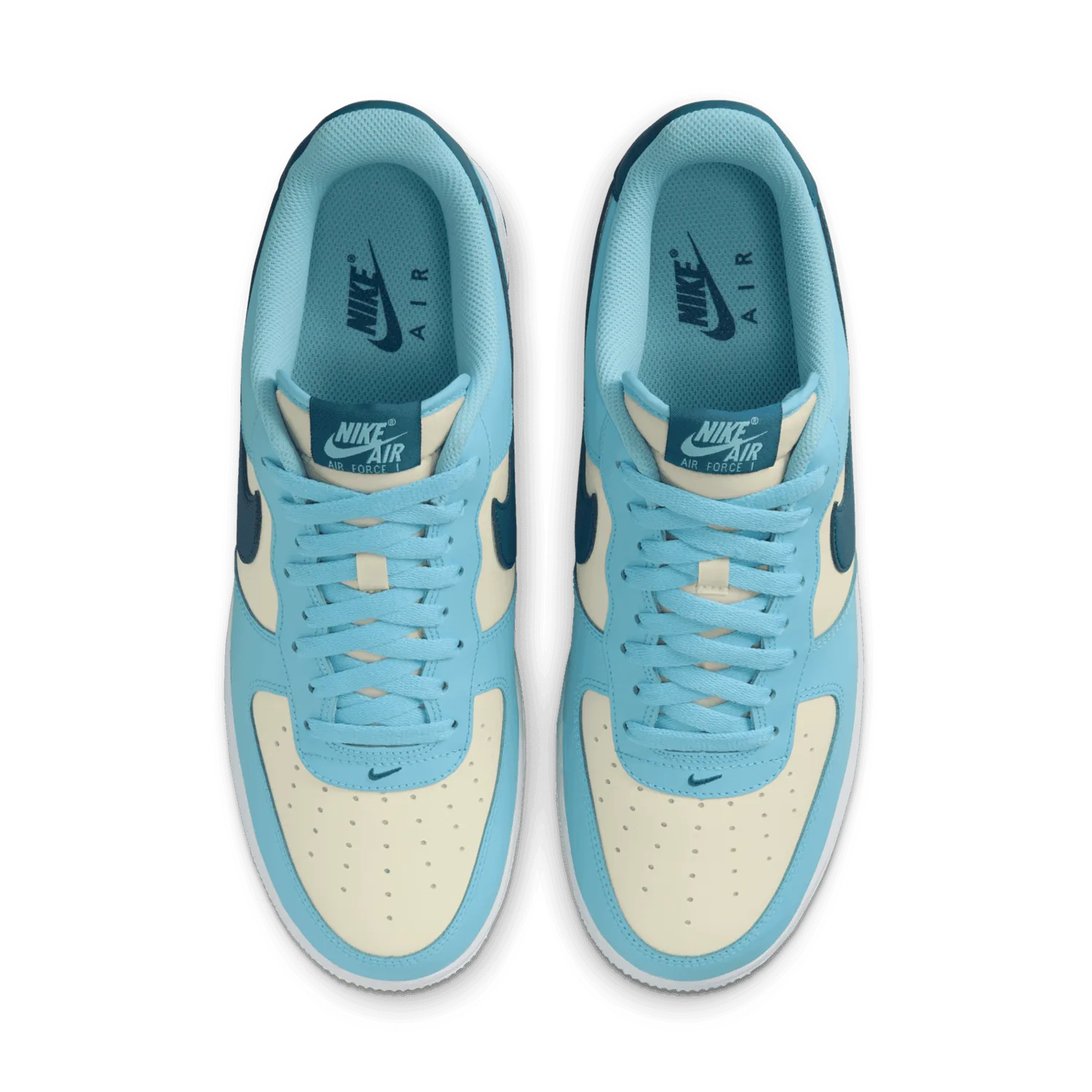 Nike Air Force 1 '07 Aquarius Blue Coconut Milk image 2