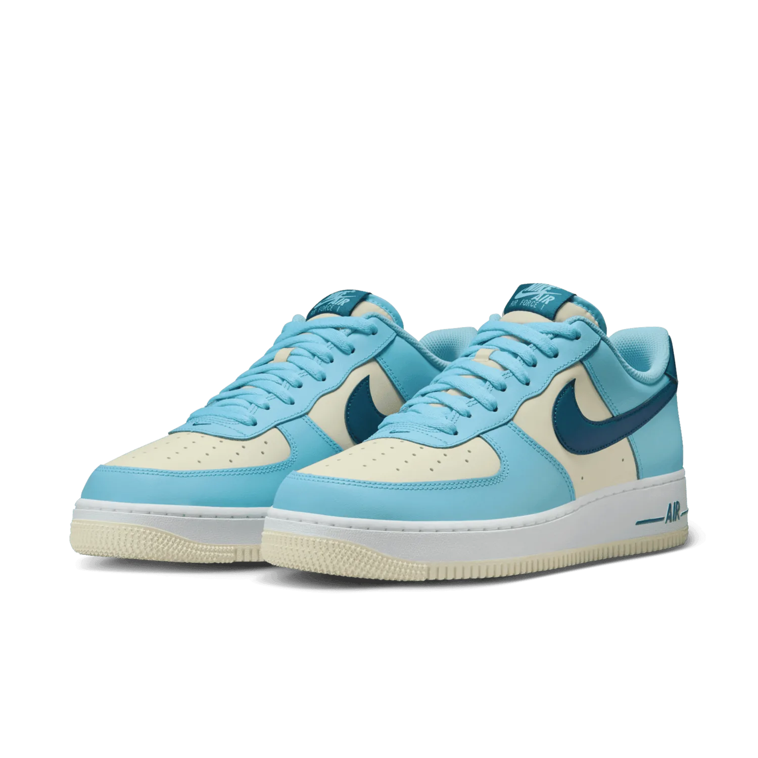 Nike Air Force 1 '07 Aquarius Blue Coconut Milk image 3