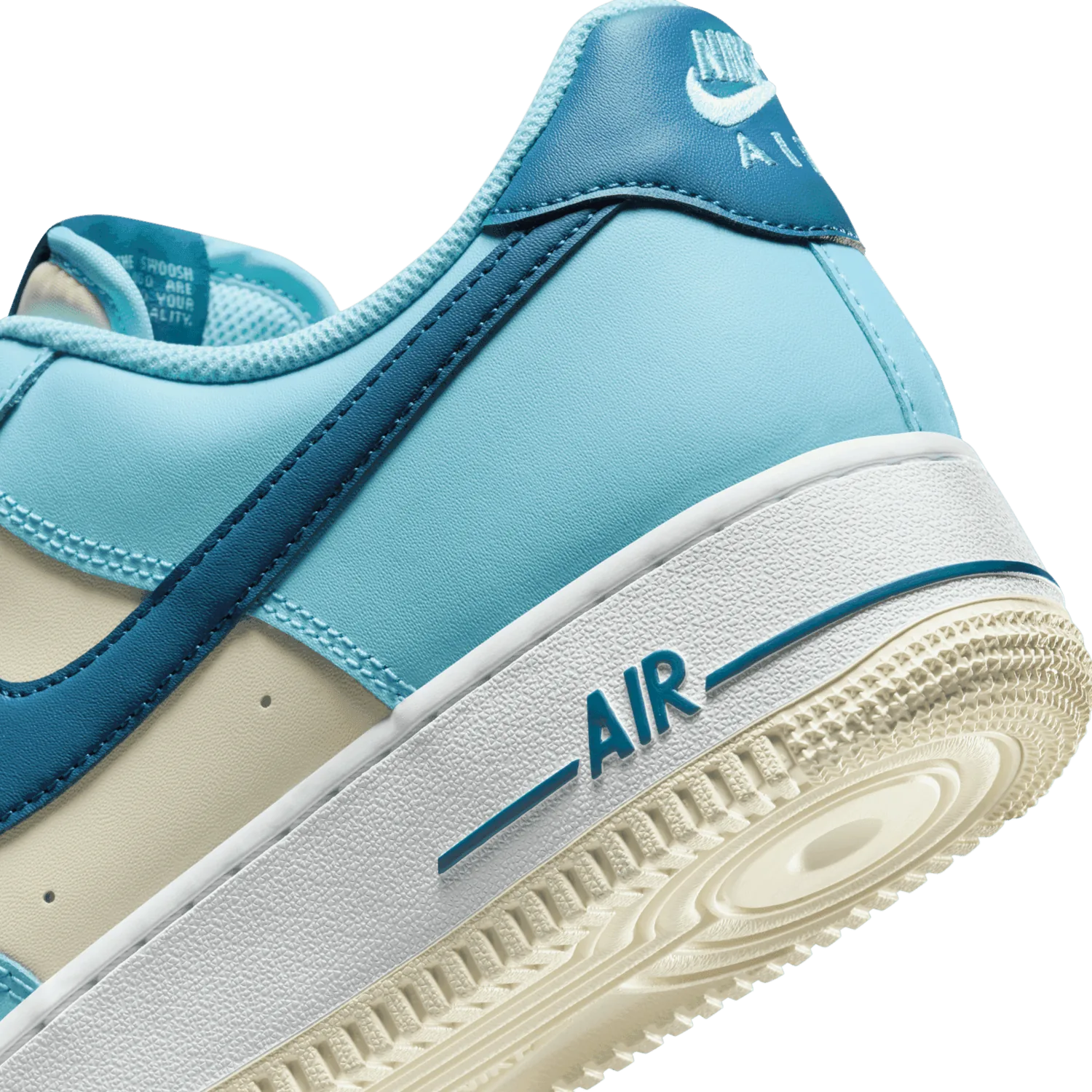 Nike Air Force 1 '07 Aquarius Blue Coconut Milk image 6