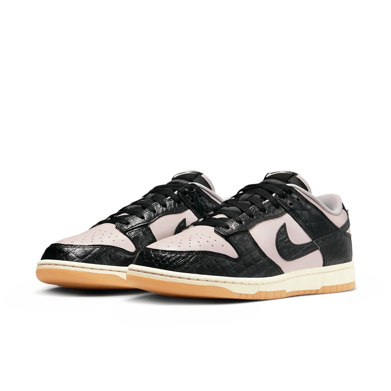 Nike Dunk Low Black Croc Platinum Violet image 4