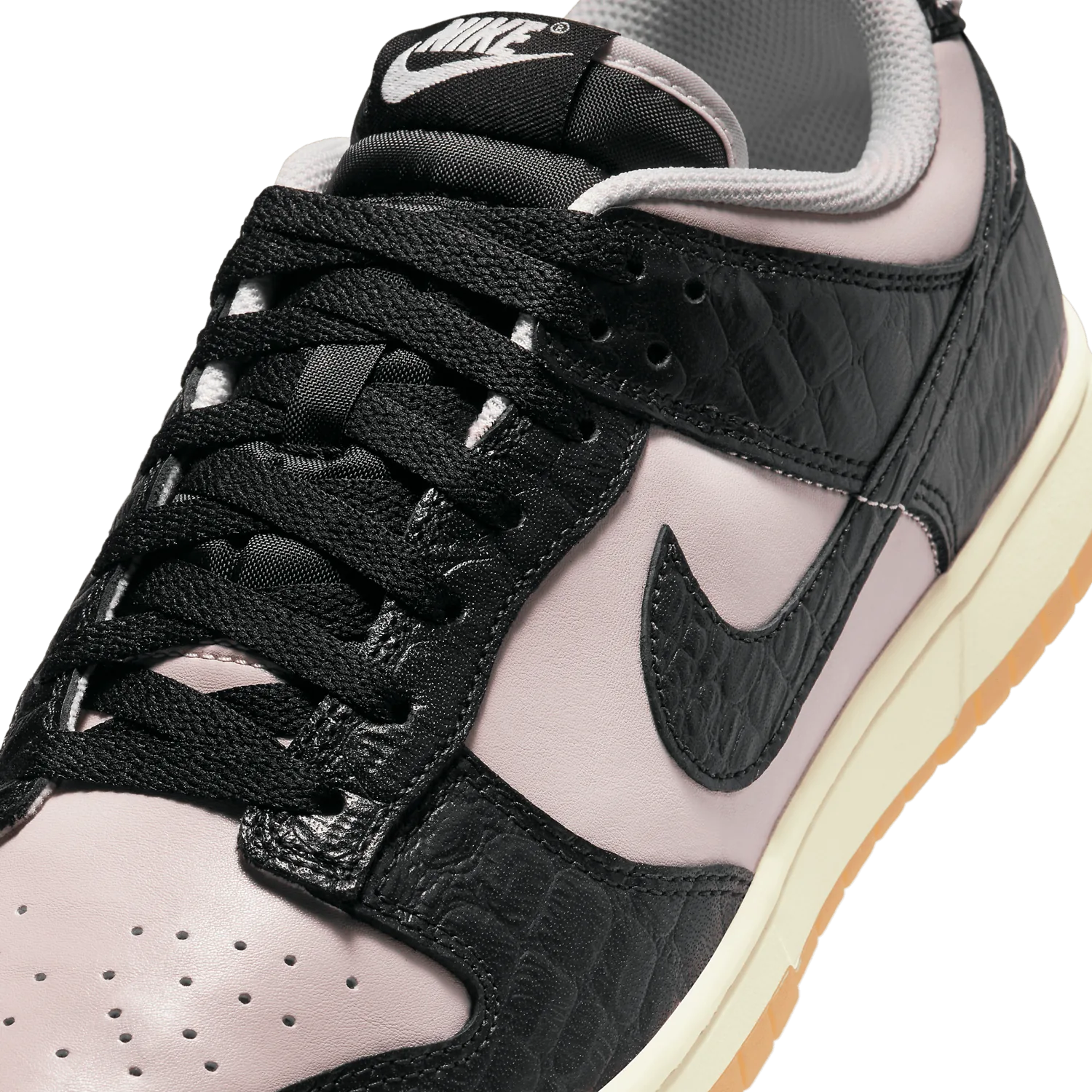 Nike Dunk Low Black Croc Platinum Violet image 6