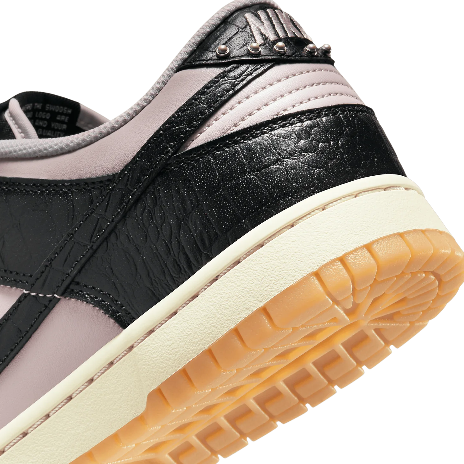 Nike Dunk Low Black Croc Platinum Violet image 7