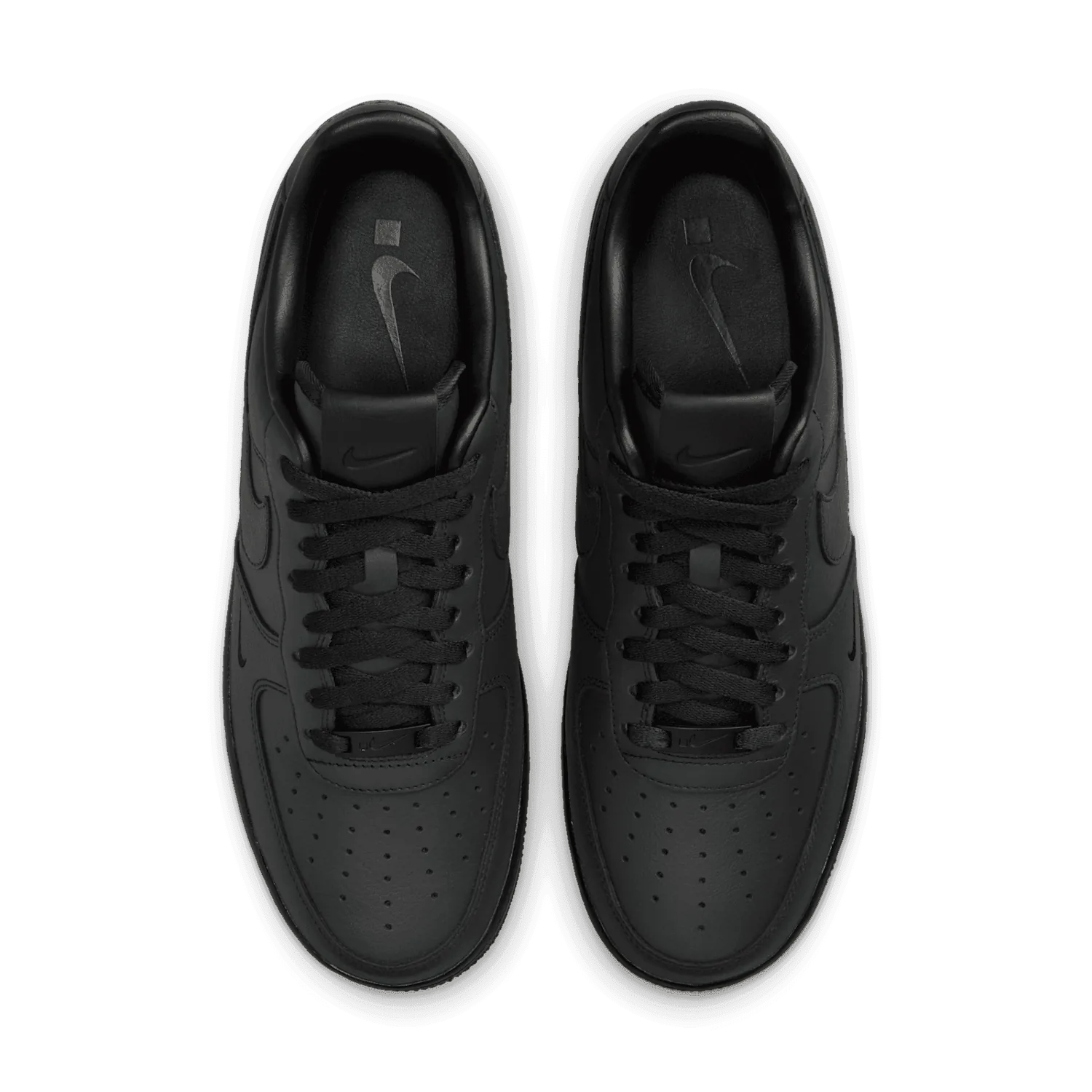 Nike Air Force 1 Low Triple Triple Black .SWOOSH