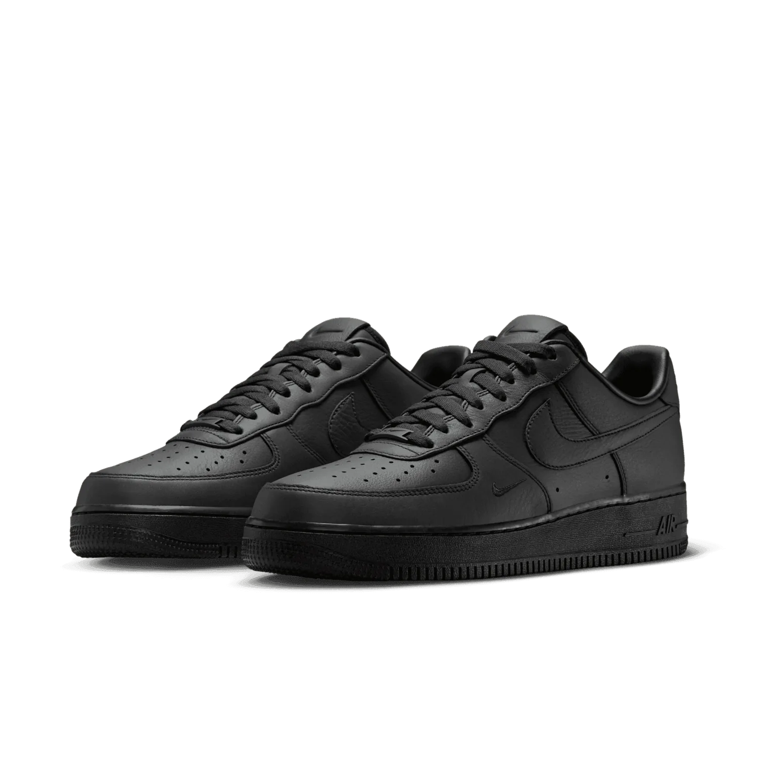 Nike Air Force 1 Low Triple Triple Black .SWOOSH image 6