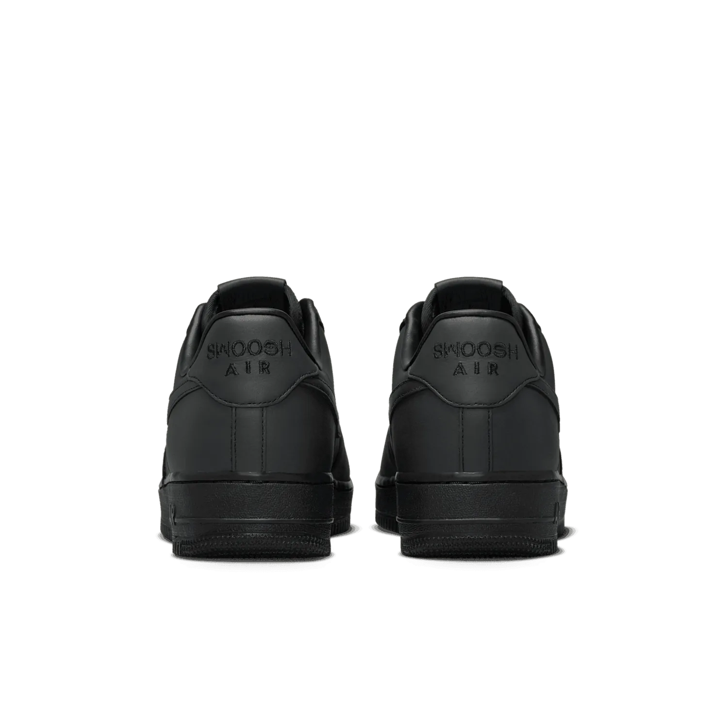 Nike Air Force 1 Low Triple Triple Black .SWOOSH image 7