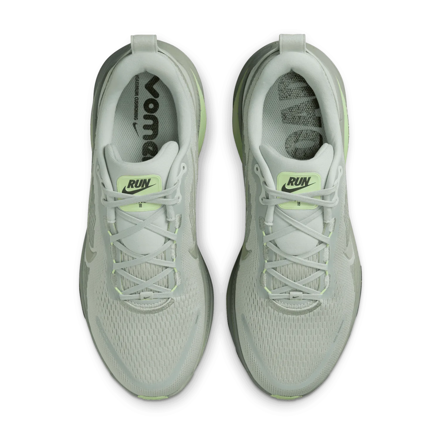 Nike Vomero 18 Light Silver Barely Volt image 2
