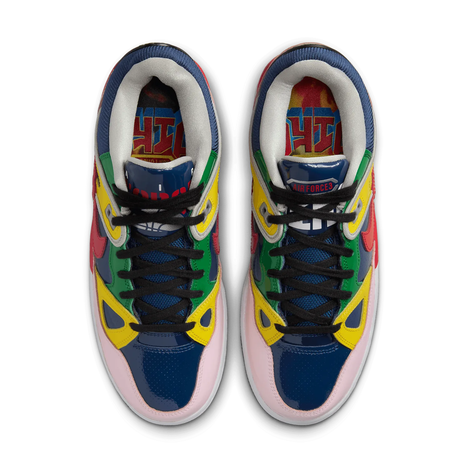 Nike Air Force 3 Low Nigo Blue Multi-Color image 2
