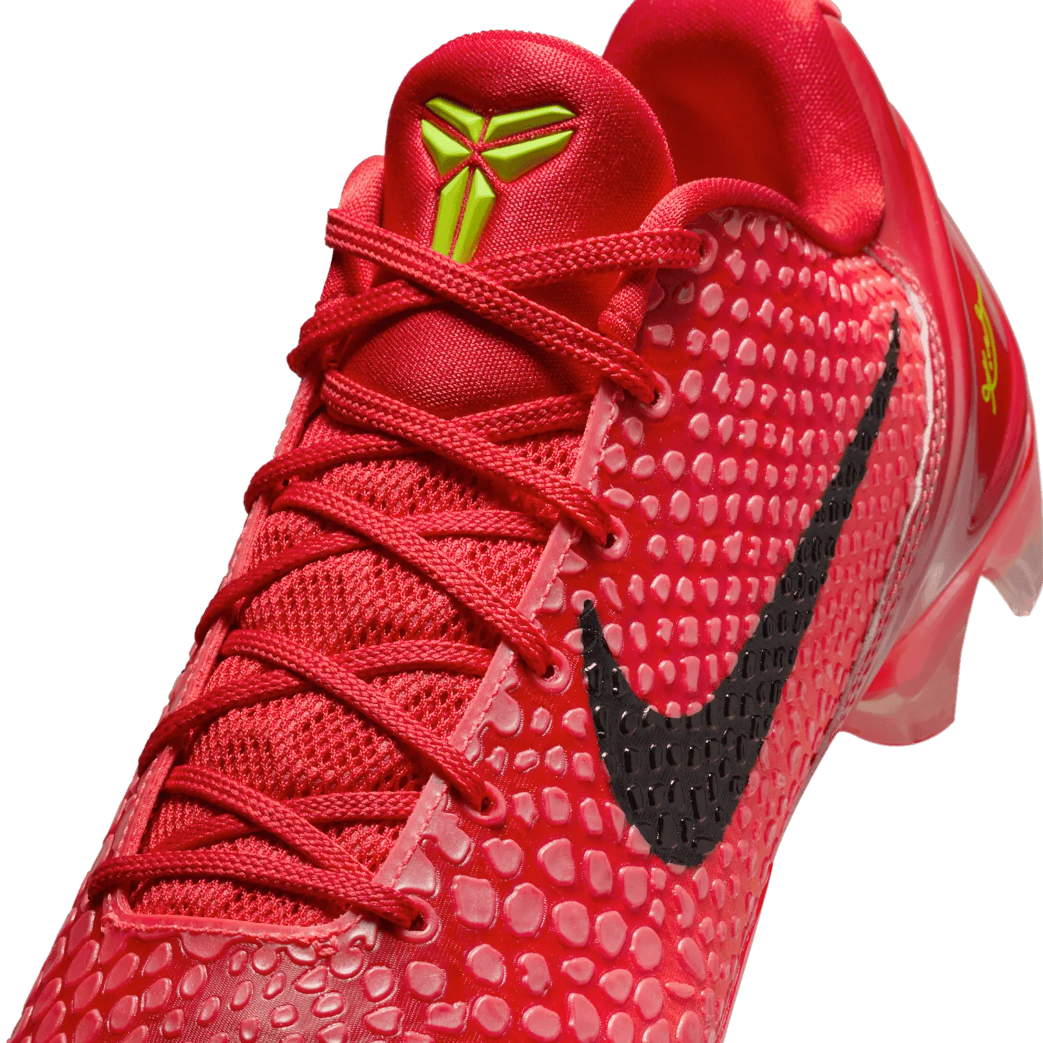 Nike Vapor Edge Kobe 6 SE Mismatch Grinch Cleats image 7