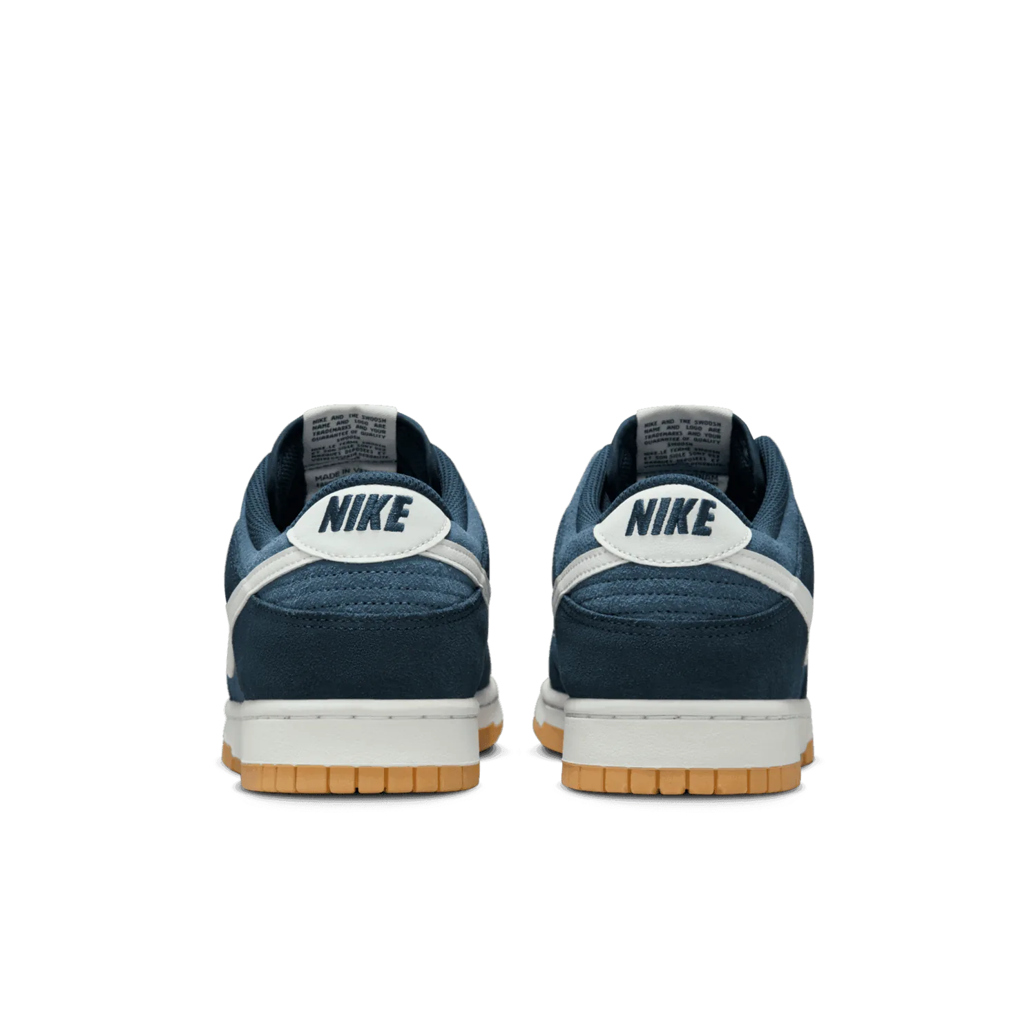 Nike Dunk Low Suede Armory Navy Gum image 5