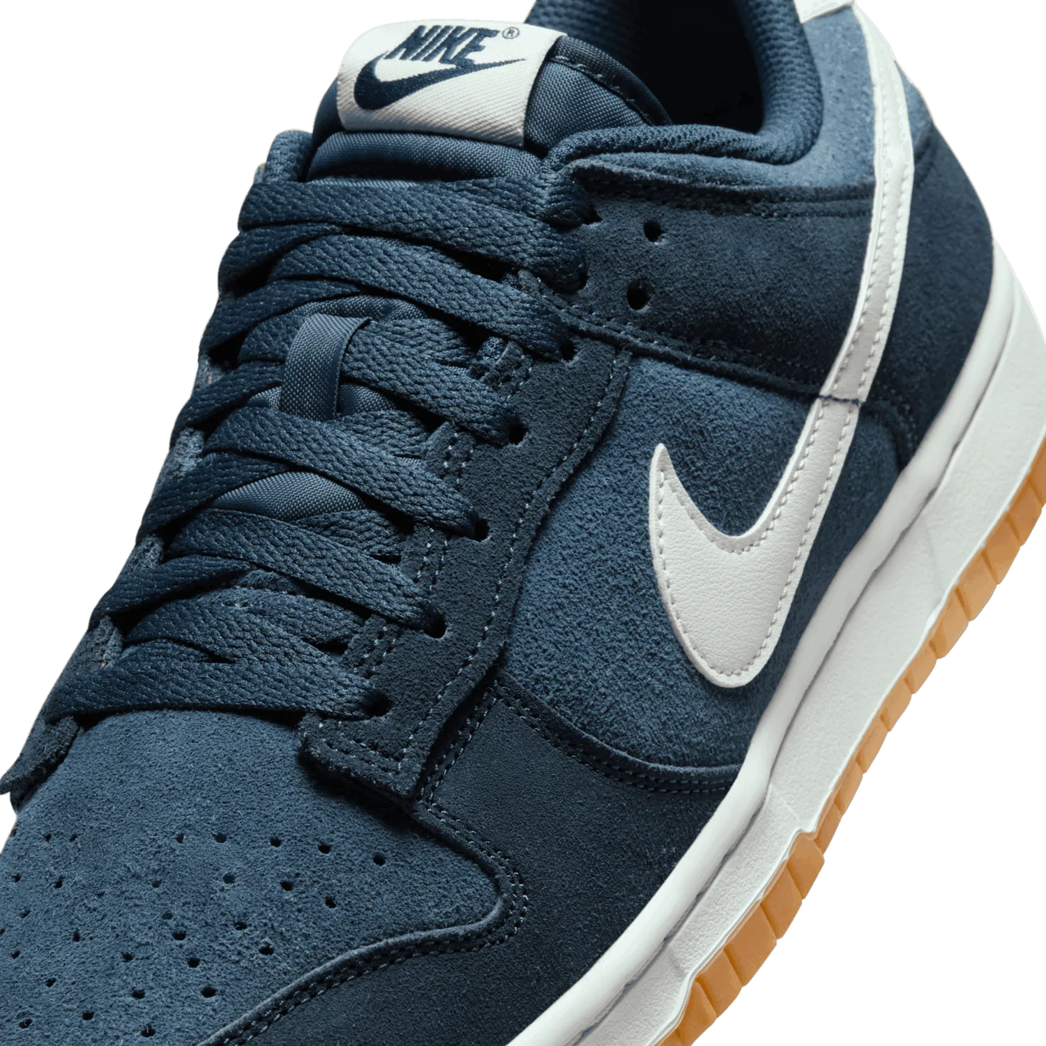 Nike Dunk Low Suede Armory Navy Gum image 6