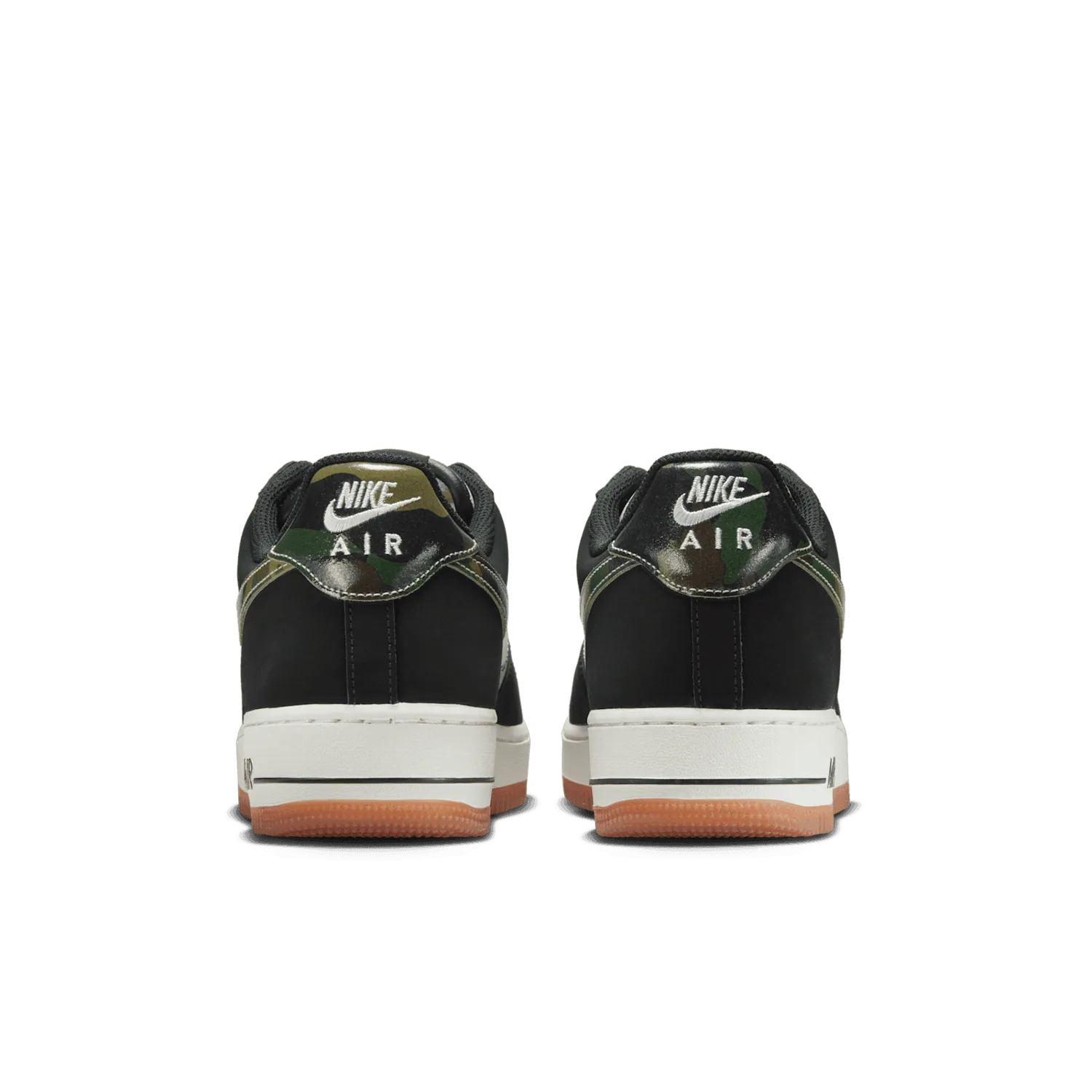 Nike Air Force 1 Low Black Patent Camo Swoosh image 2