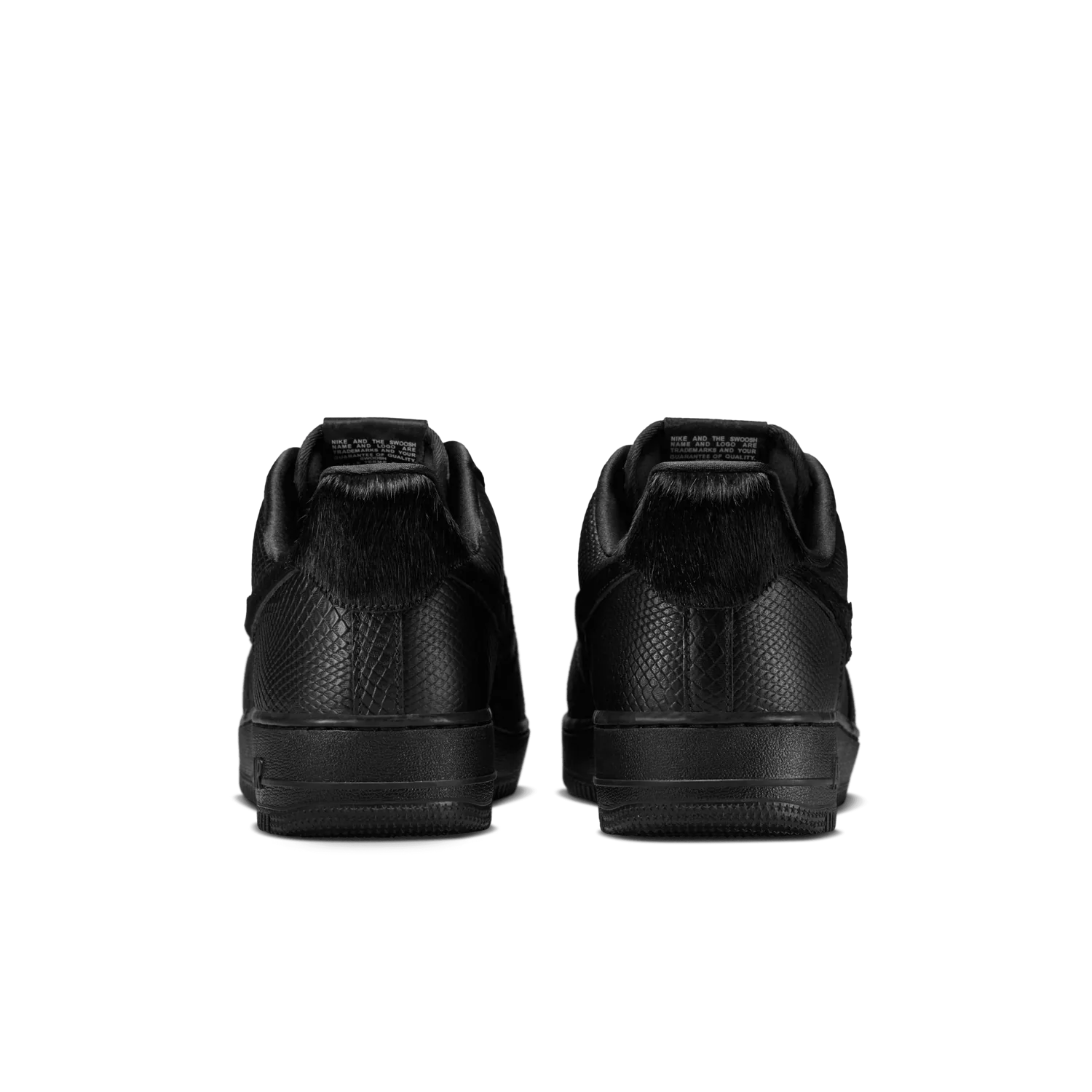 Nike Air Force 1 Low Luxe Pony Hair Snake Skin image 2