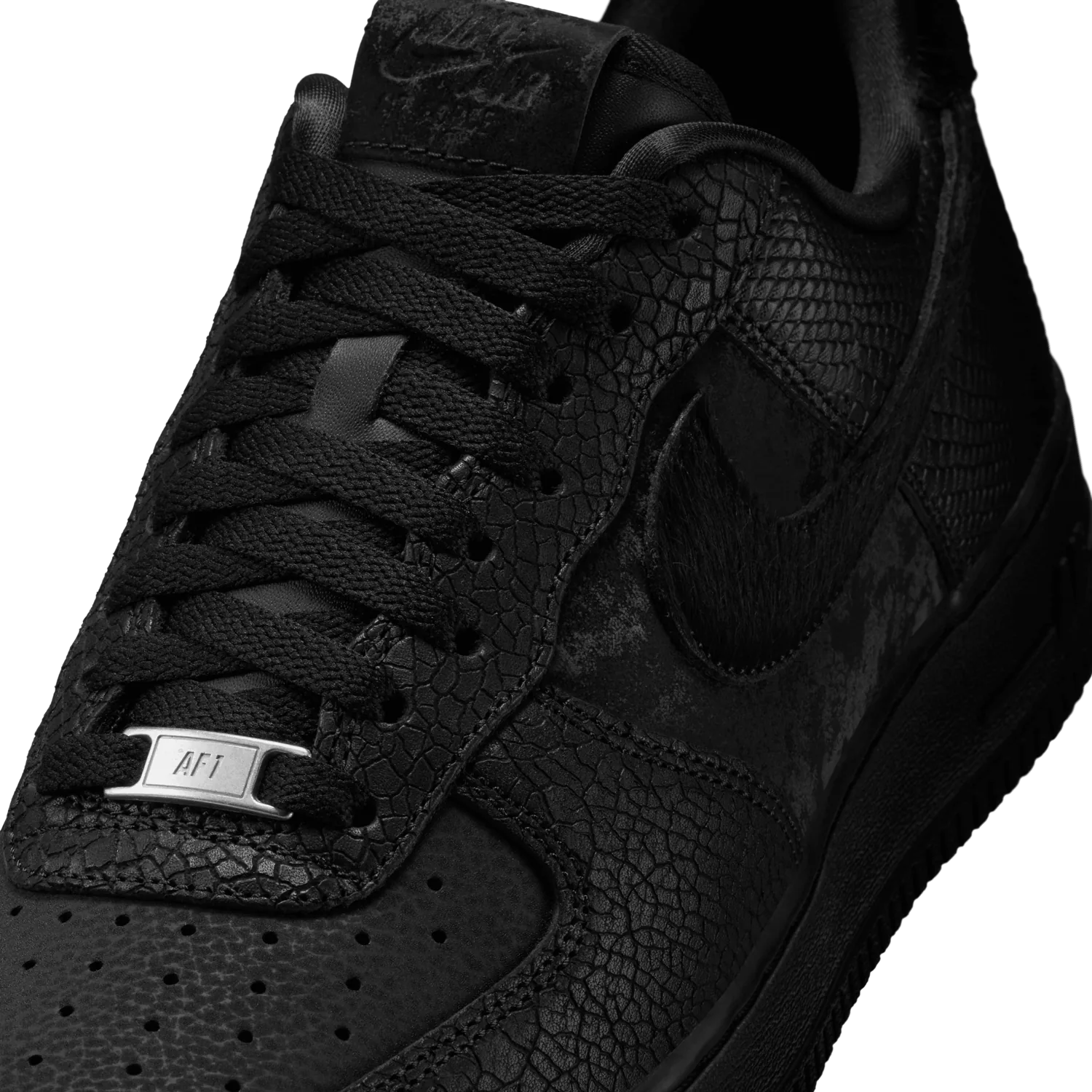 Nike Air Force 1 Low Luxe Pony Hair Snake Skin image 7