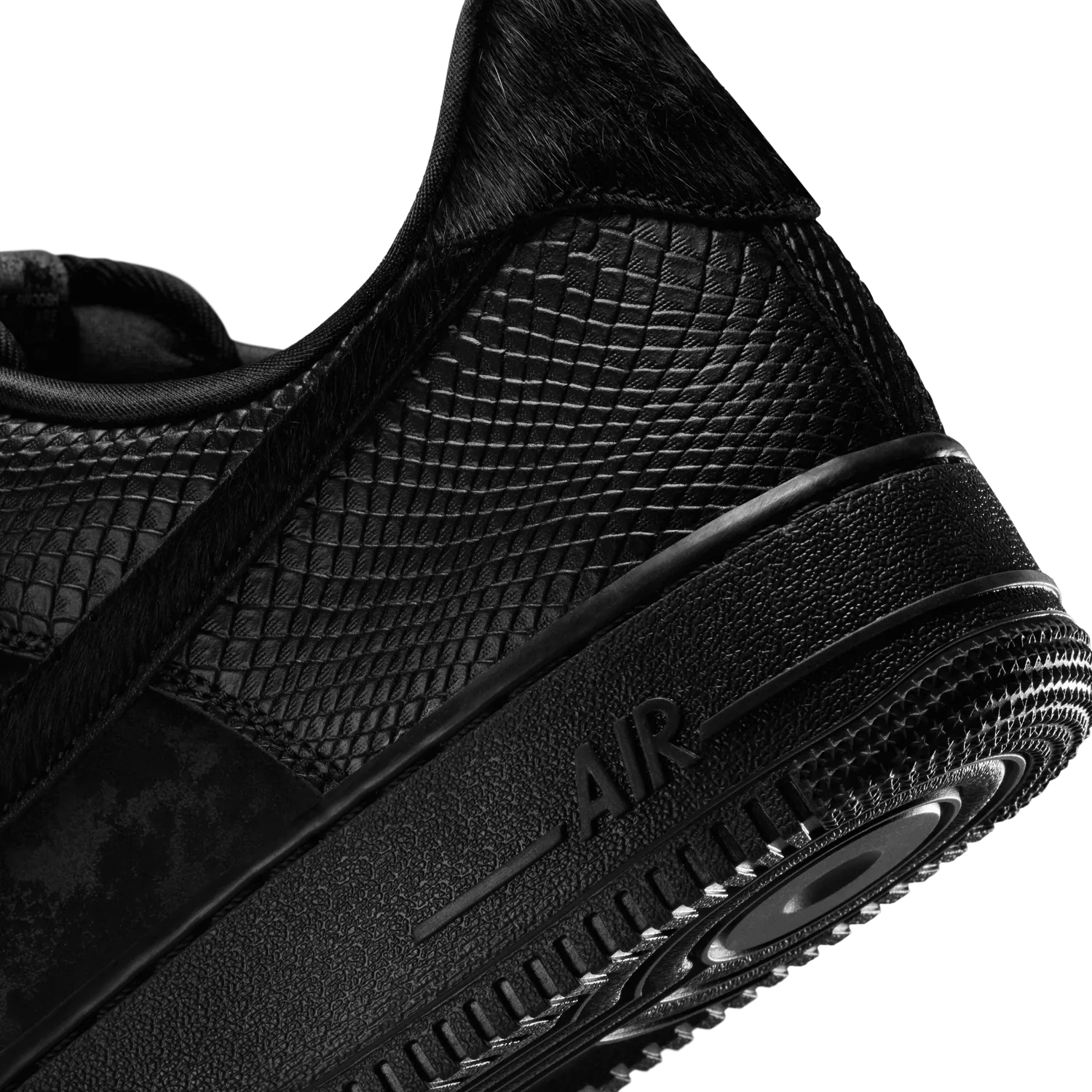 Nike Air Force 1 Low Luxe Pony Hair Snake Skin image 8