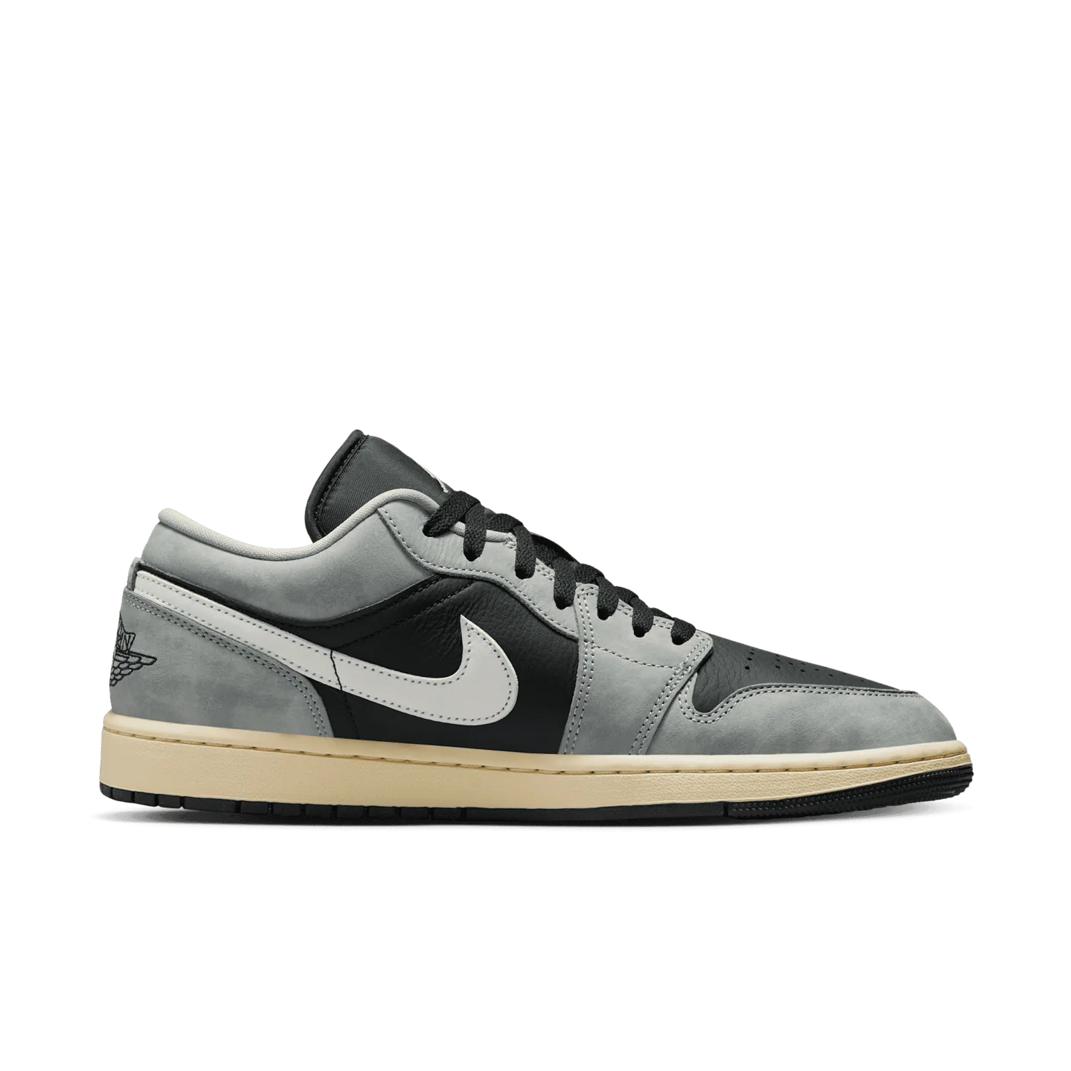 Air Jordan 1 Low Light Smoke Grey Off Noir image 4
