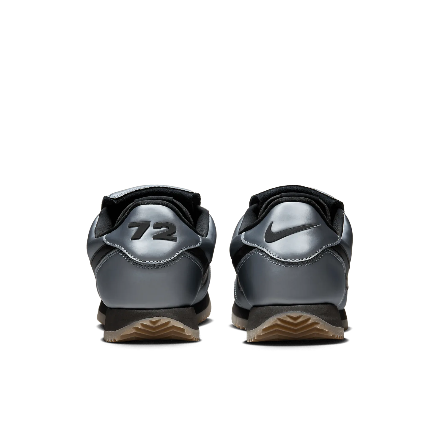 Nike Cortez SE Metallic Cool Grey Black image 4