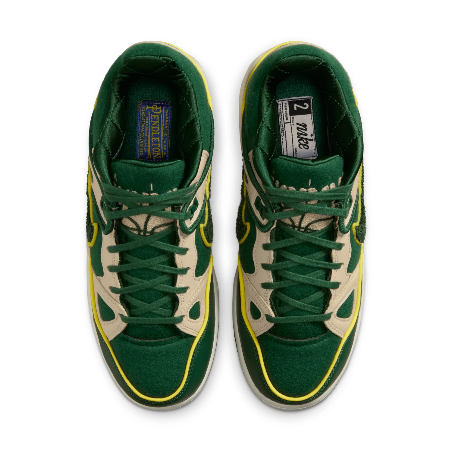 Nike Air Force 3 NIGO Forest Green image 8