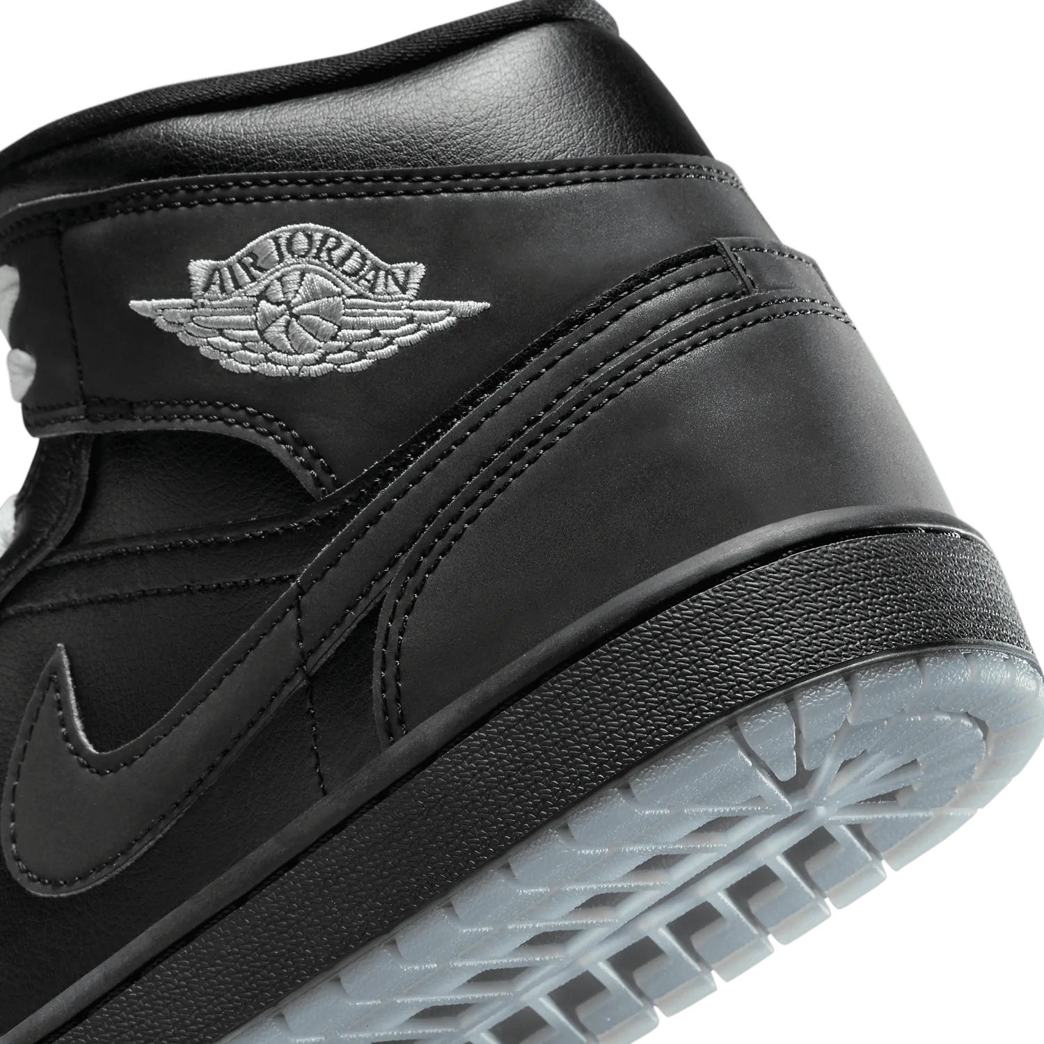 Air Jordan 1 Mid Black Metallic image 8