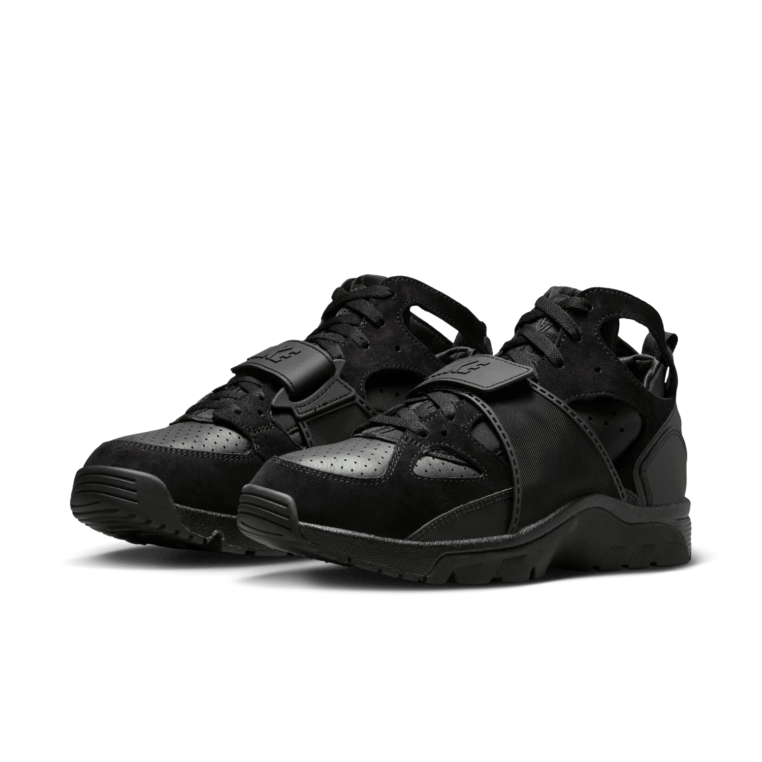 Nike Air Trainer Huarache Triple Black image 3