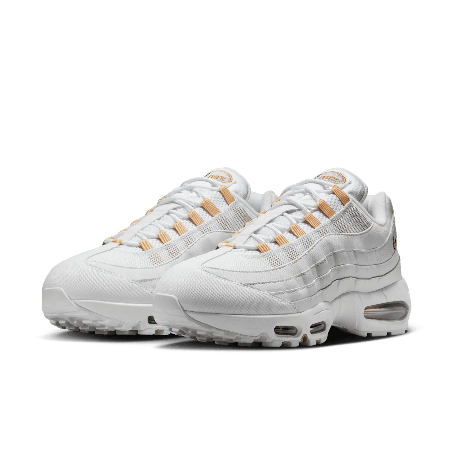 Nike Air Max 95 White Metallic Gold image 4