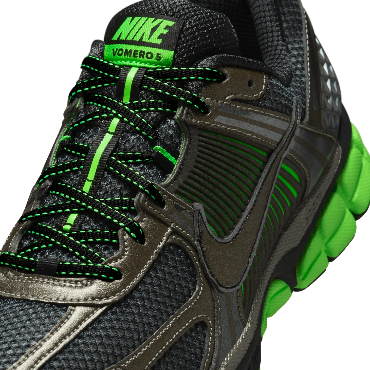 Nike Zoom Vomero 5 Metallic Pewter Green Strike image 8
