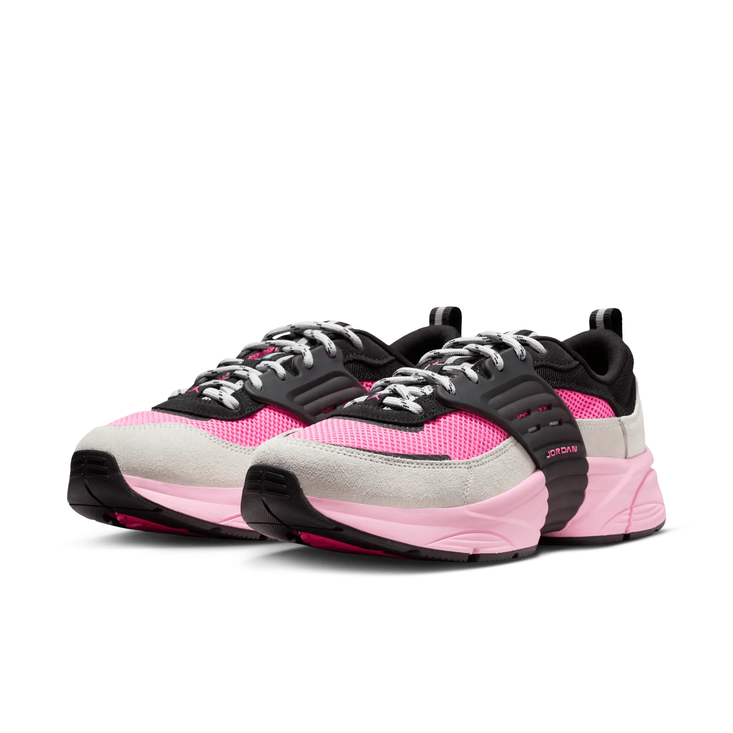 Jordan Trunner O/S Wolf Grey Pink Blast image 9