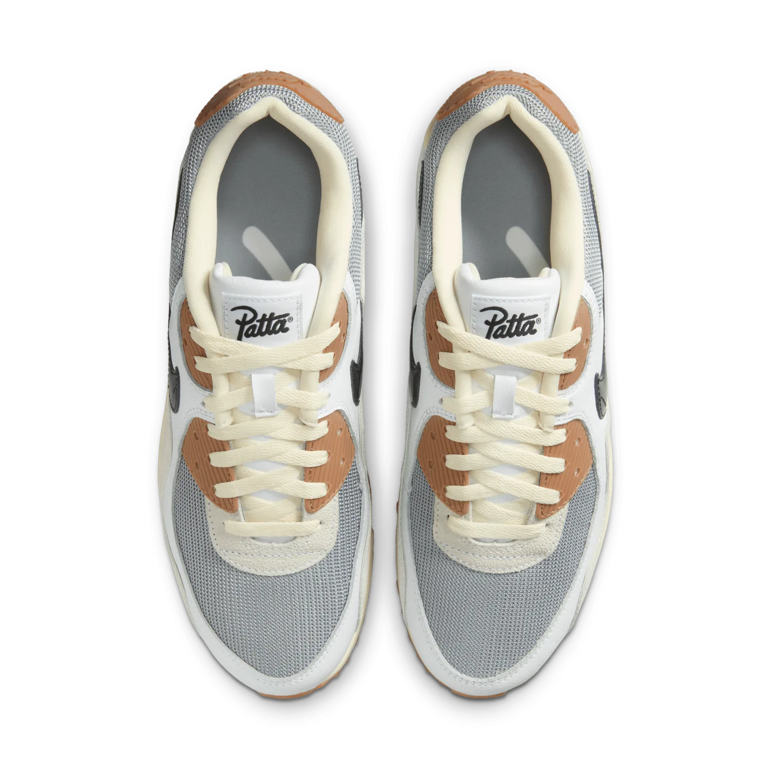 Nike Air Max 90 Waves Patta Particle Grey Coconut Milk image 2