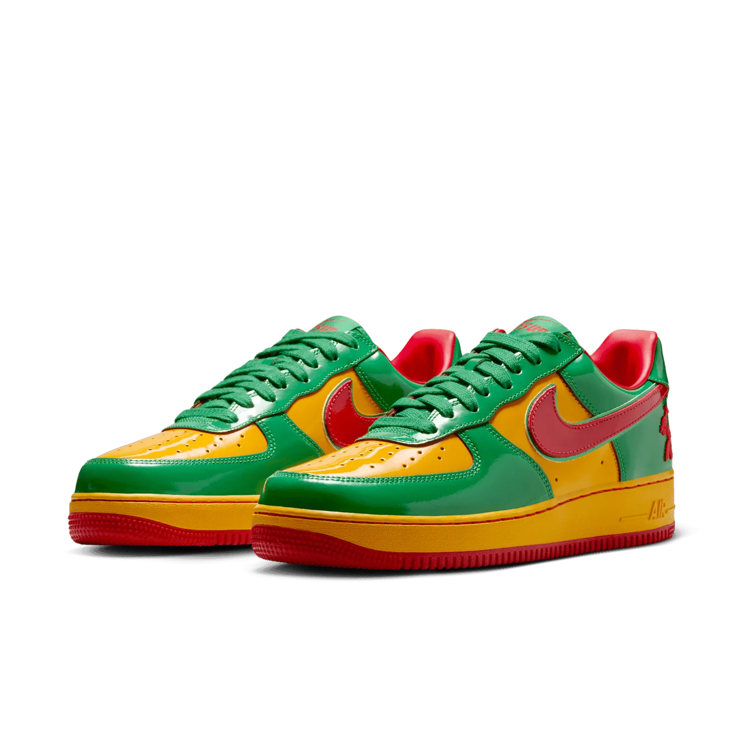 Nike Air Force 1 Low Lil Yachty Lucky Green University Gold image 3