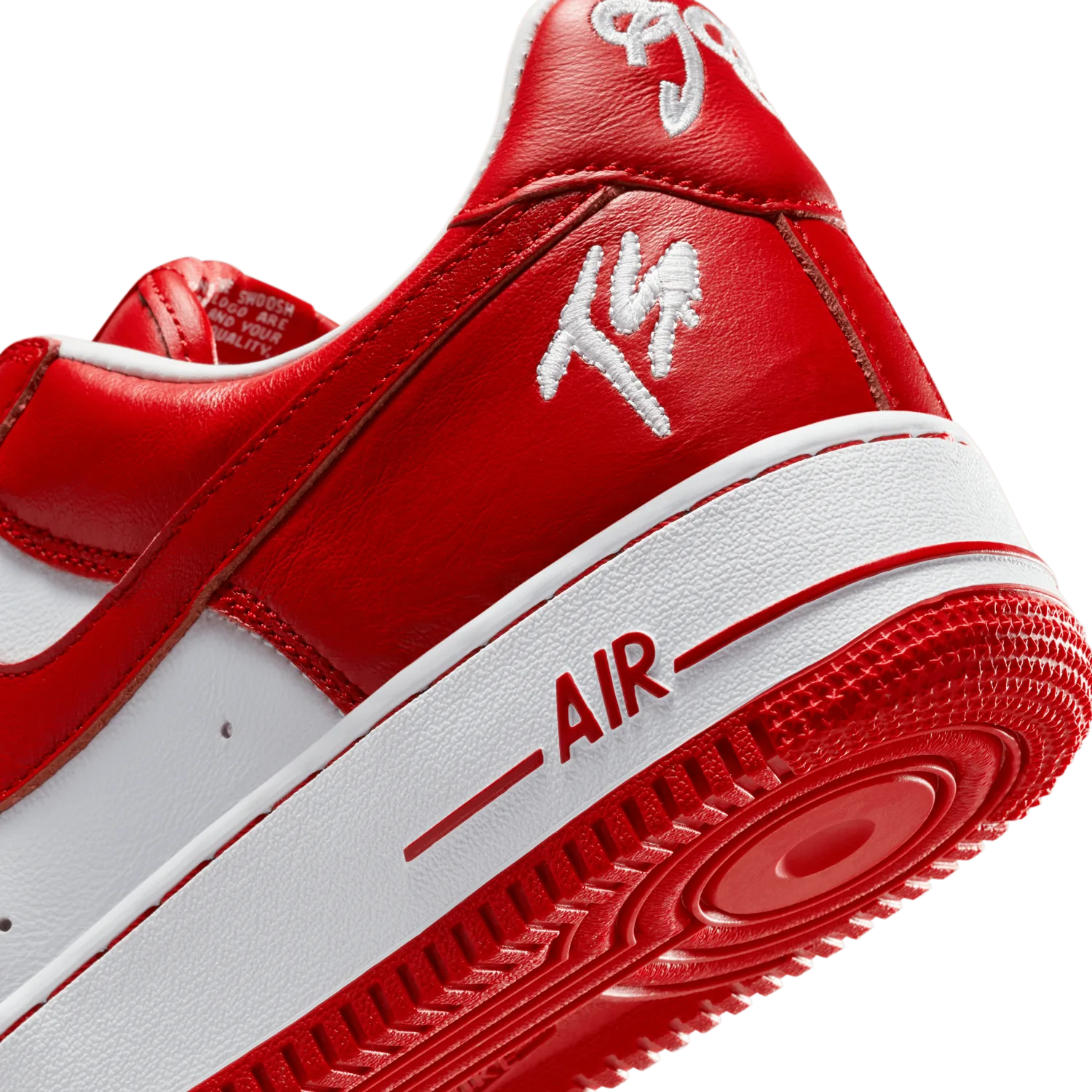 Nike Air Force 1 Low Terror Squad White University Red image 8