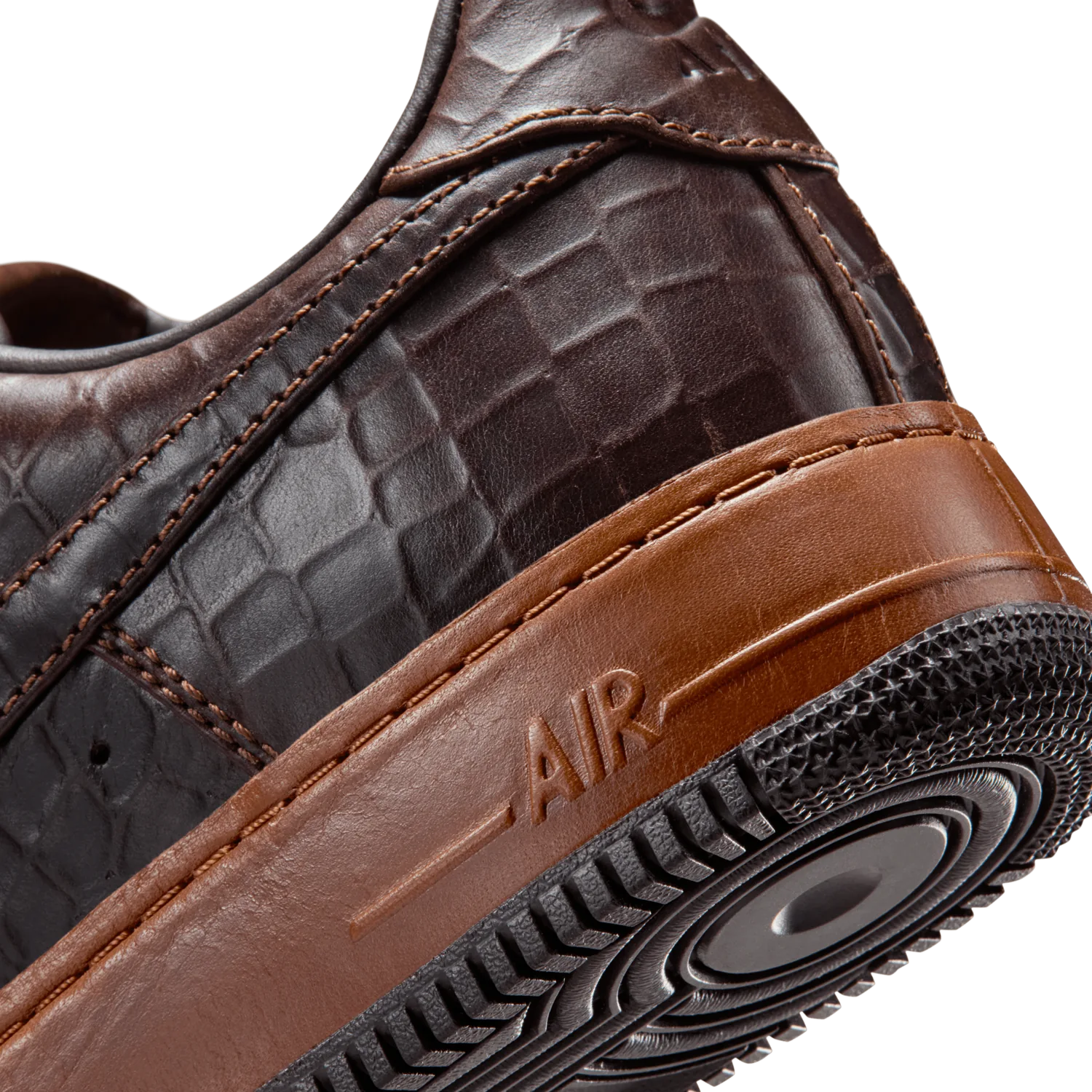 Nike Air Force 1 Low Brown Croc image 8