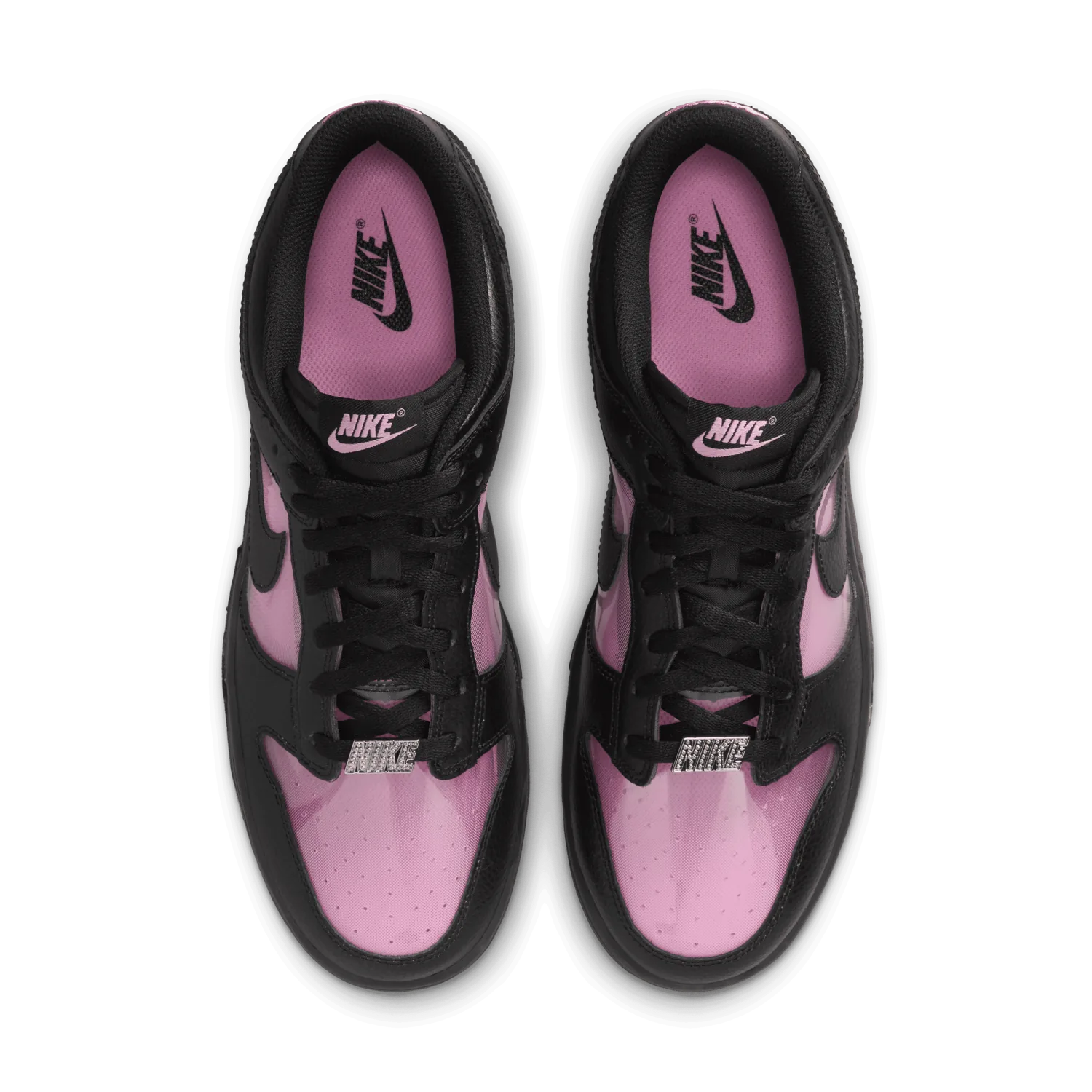 Nike Dunk Low Black Pink Rise image 7