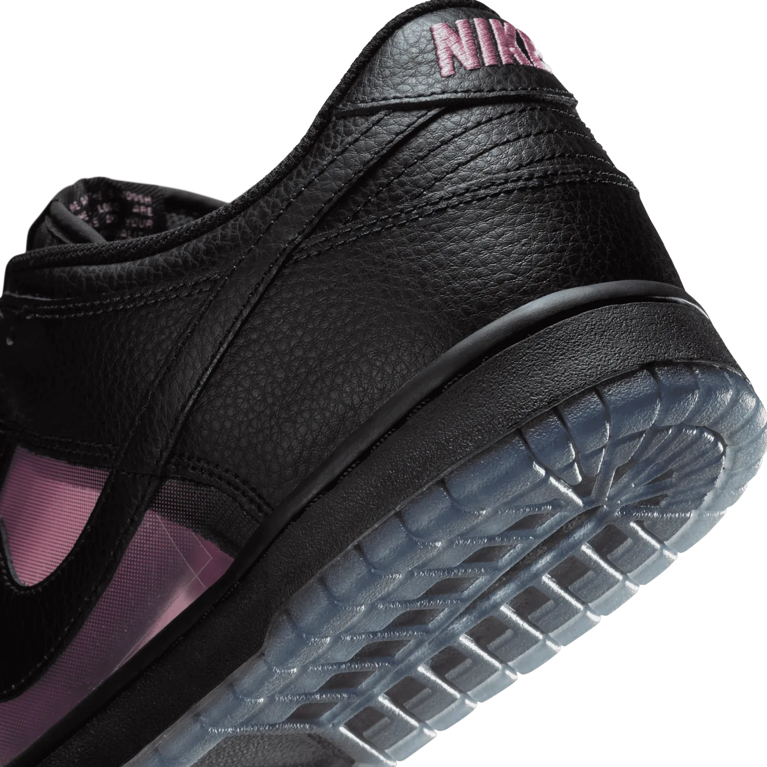 Nike Dunk Low Black Pink Rise image 9