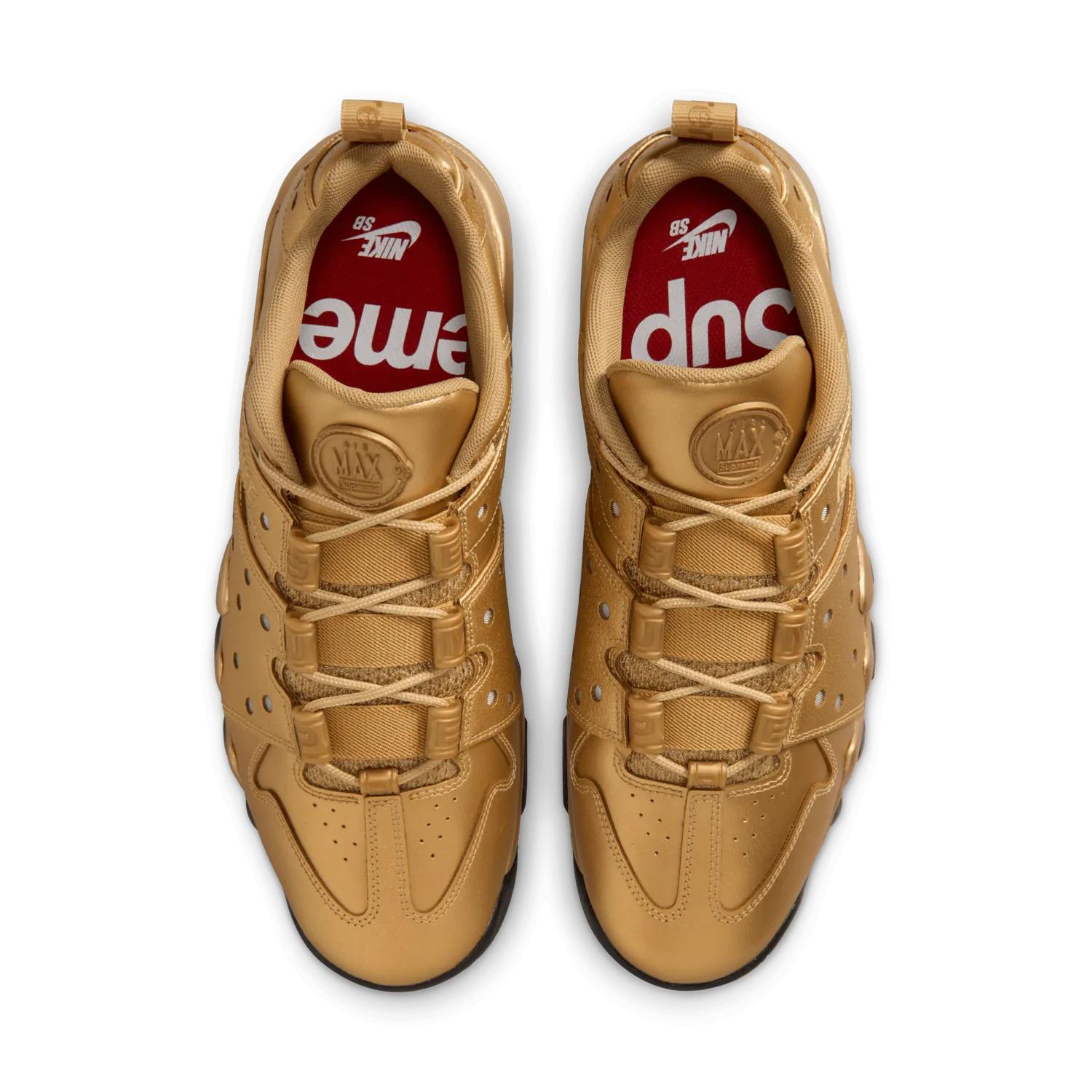 Nike SB Air Max CB '94 Supreme Metallic Gold image 12