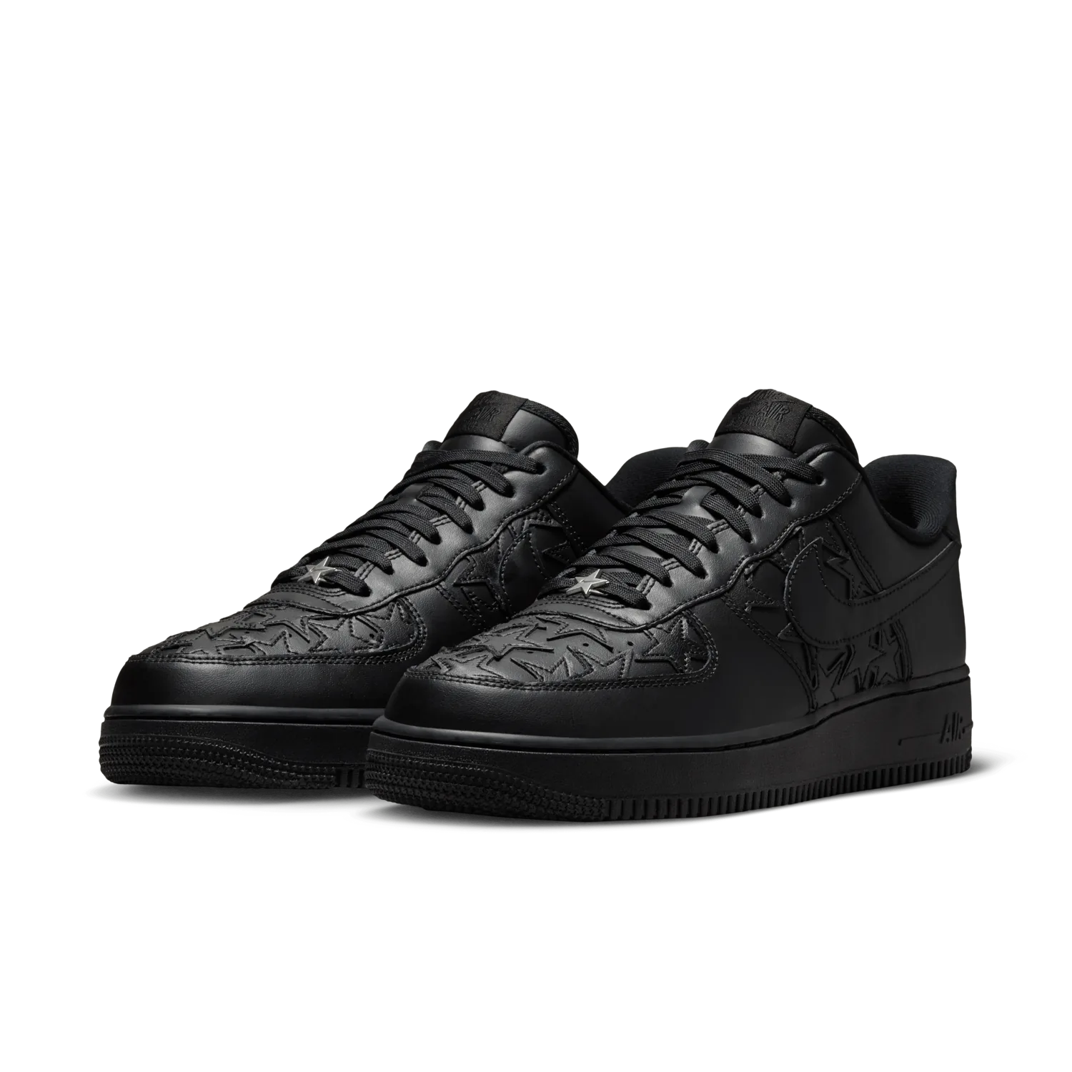 Nike Air Force 1 Low Black Stars image 6