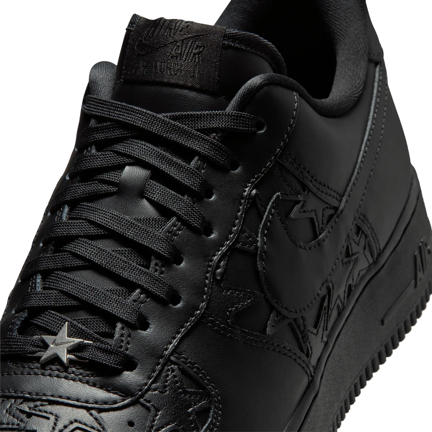 Nike Air Force 1 Low Black Stars image 8